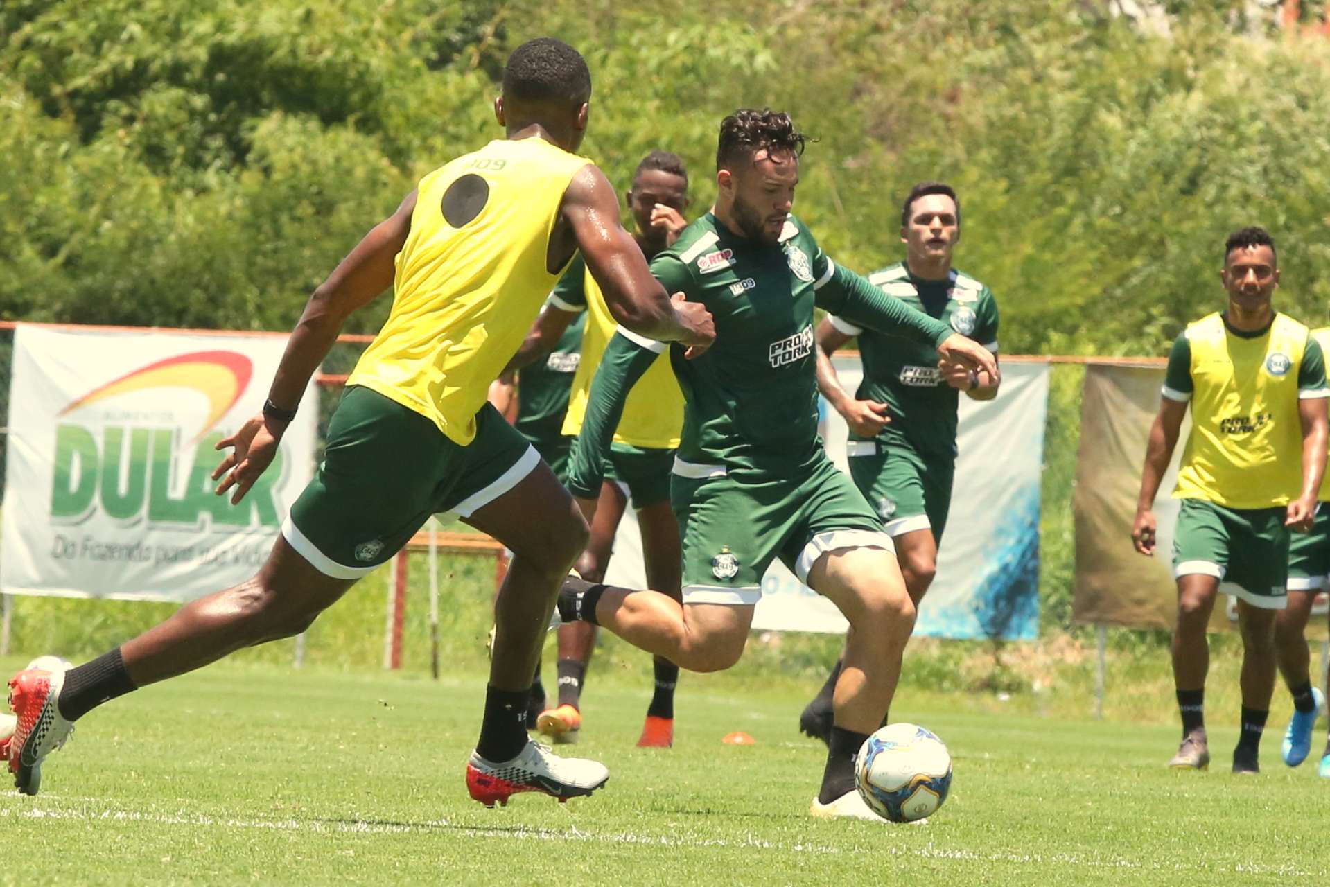 Fotos do treino em Salvador