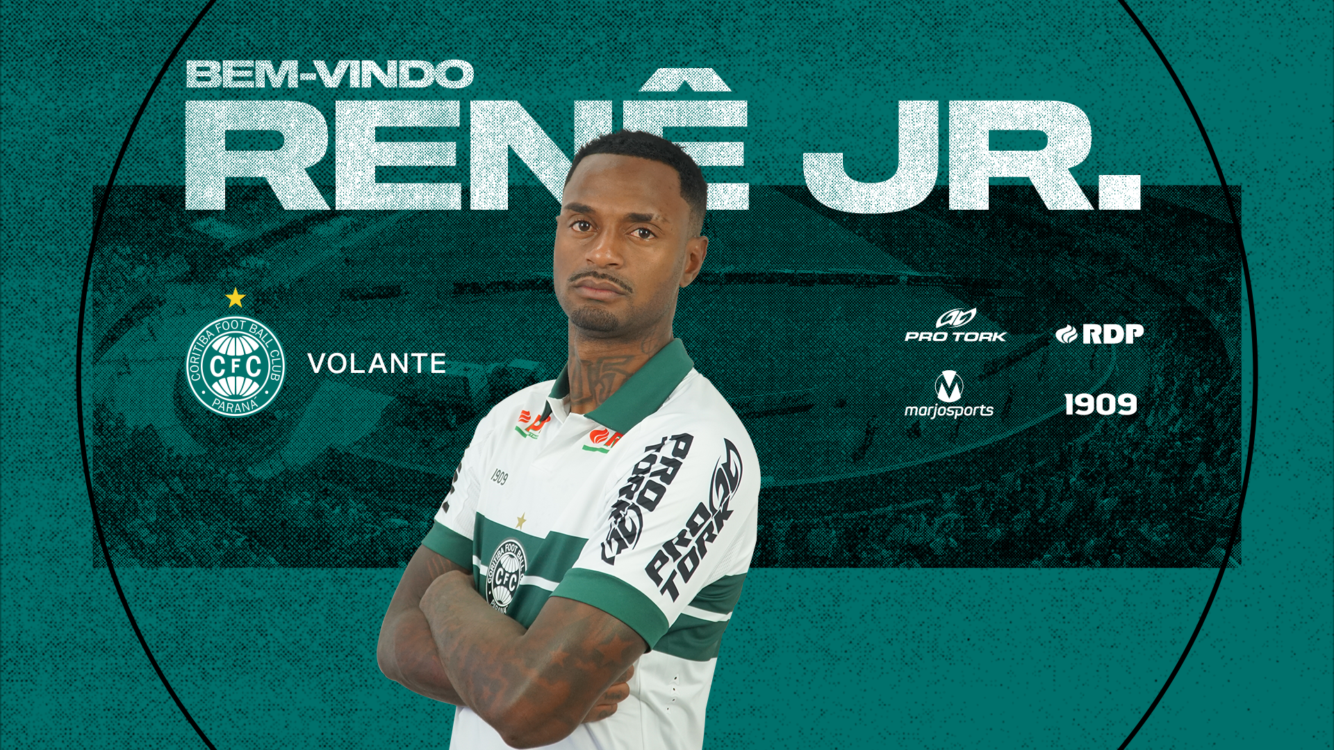 Ren� J�nior assina com o Coxa
