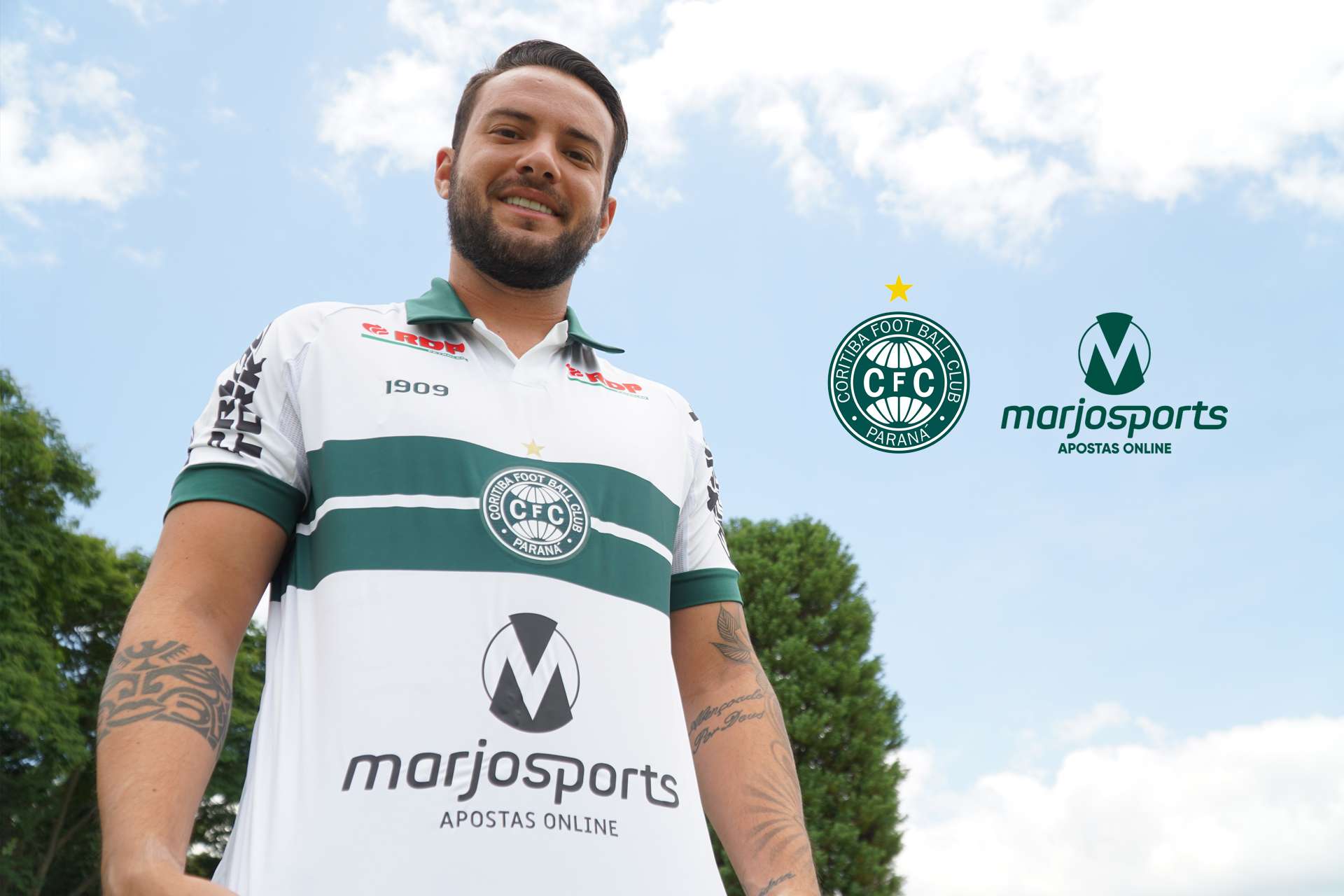 MarjoSports � a nova patrocinadora m�ster do Coxa para 2020