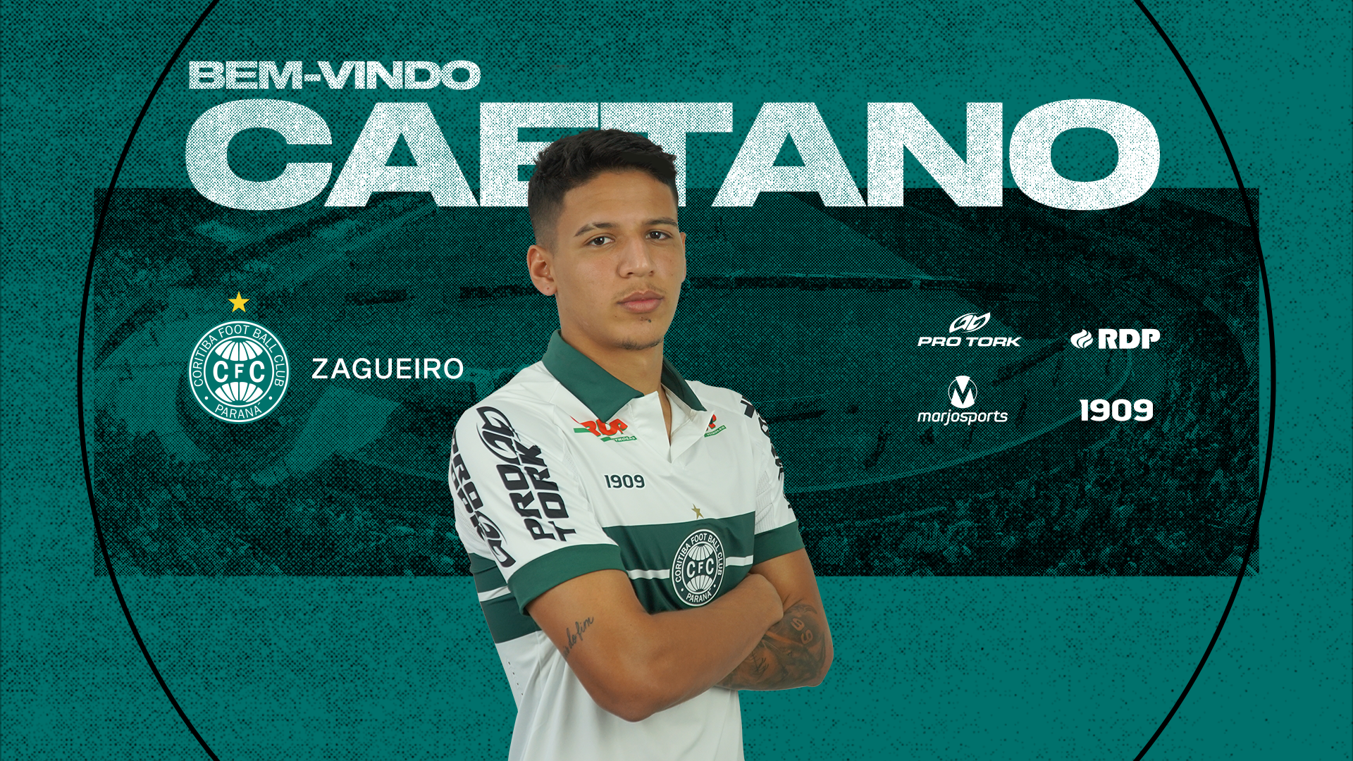 Coritiba confirma Caetano 