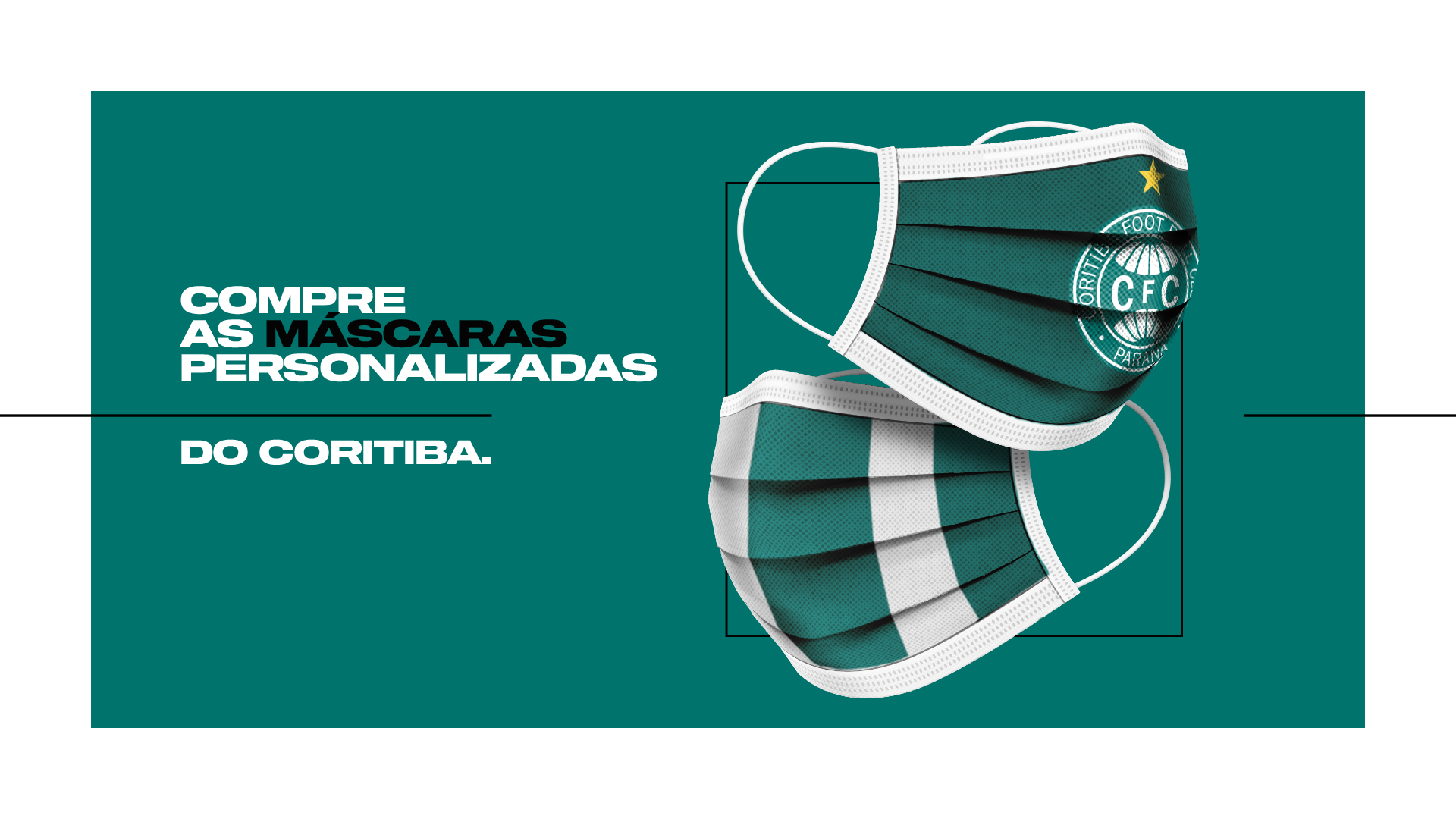M�scaras de prote��o do Coxa