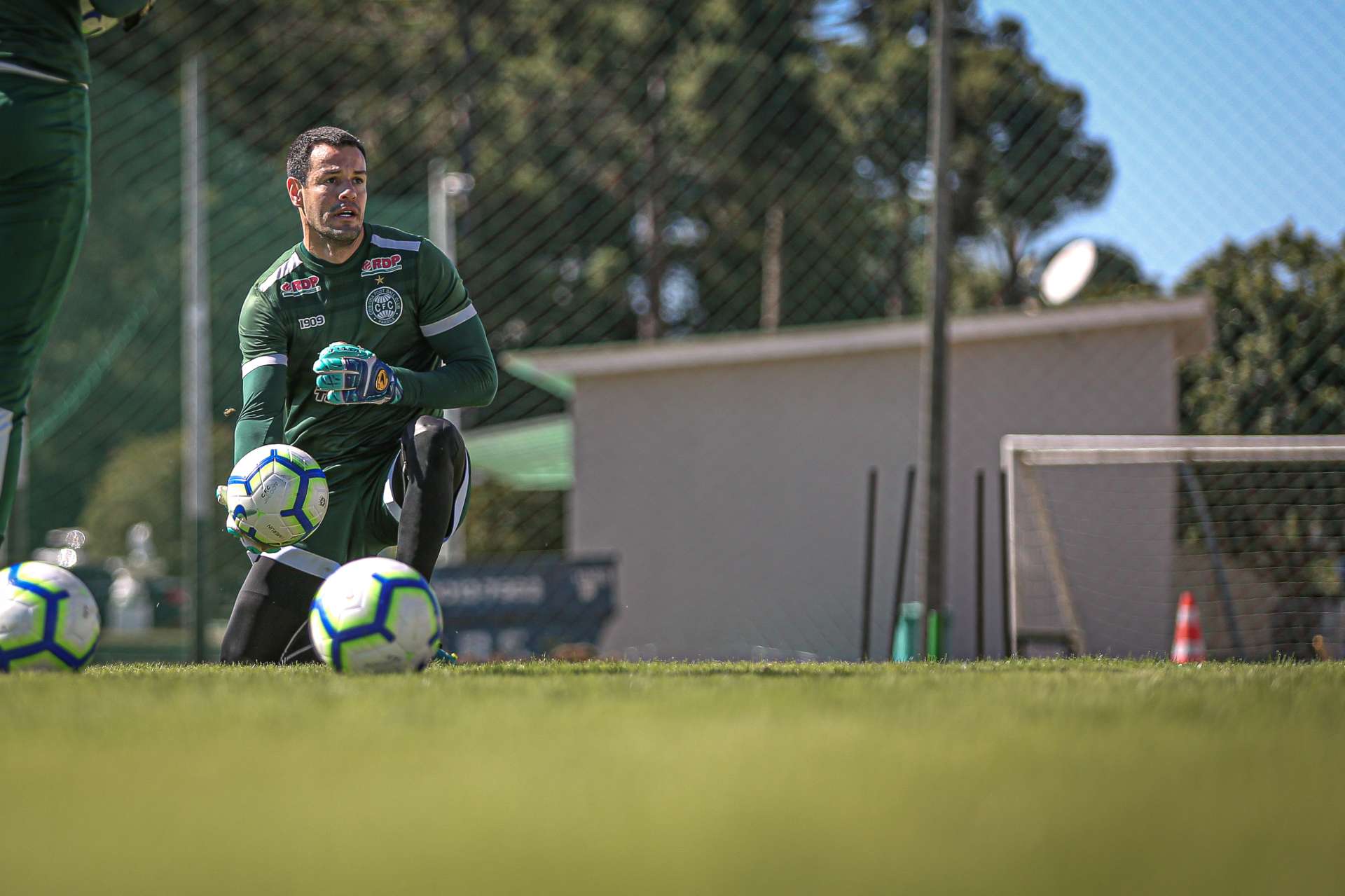 Imagens: confira as fotos do treino do Coritiba