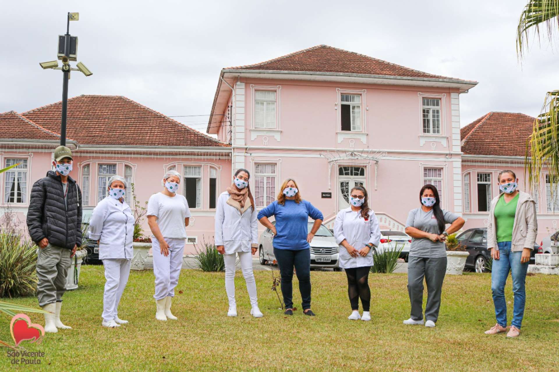 Entrega de m�scaras 