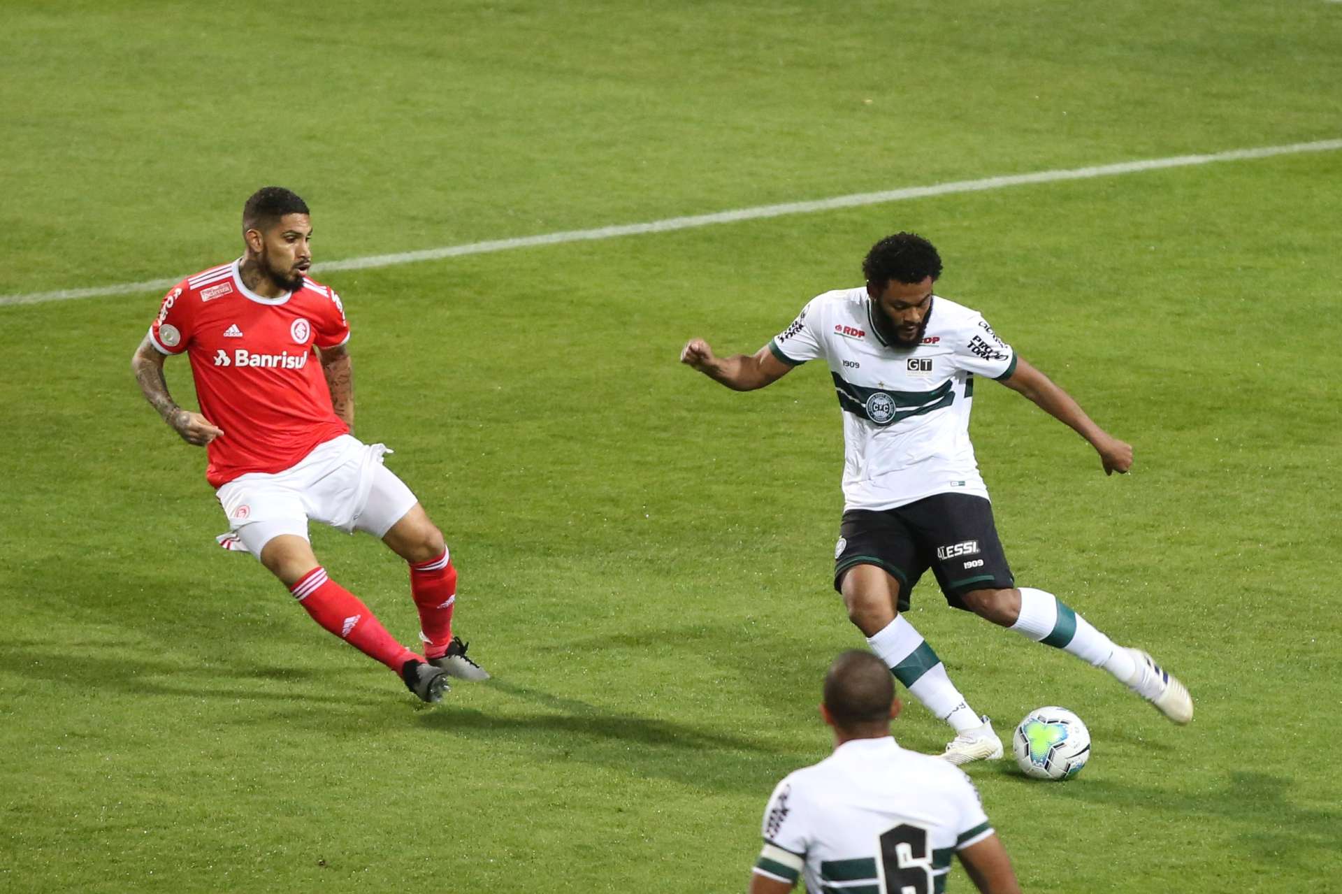 N�meros de Coritiba e Internacional