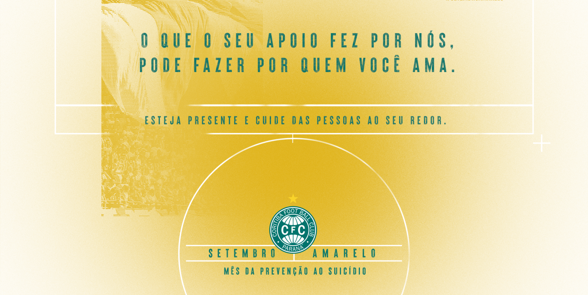 Coritiba fala sobre Setembro Amarelo
