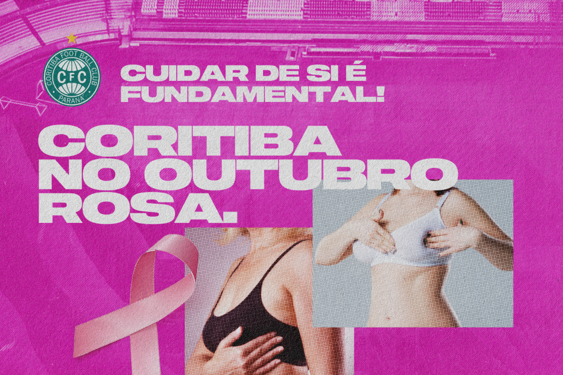Coritiba apoia o Outubro Rosa