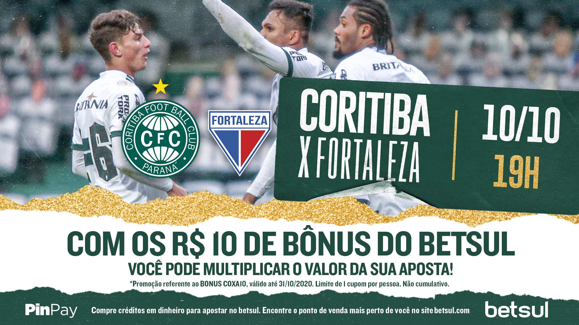 Aposte no Coxa com o Betsul! 