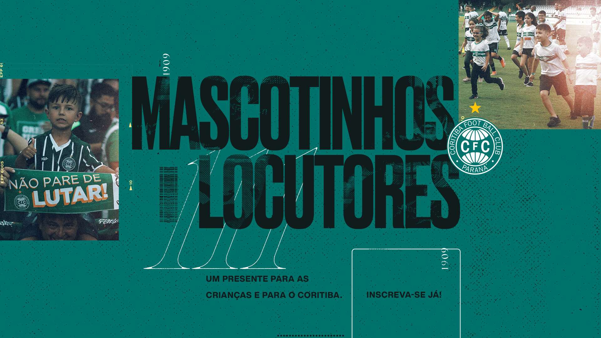 �ltimo jogo com �Mascotinhos Locutores�