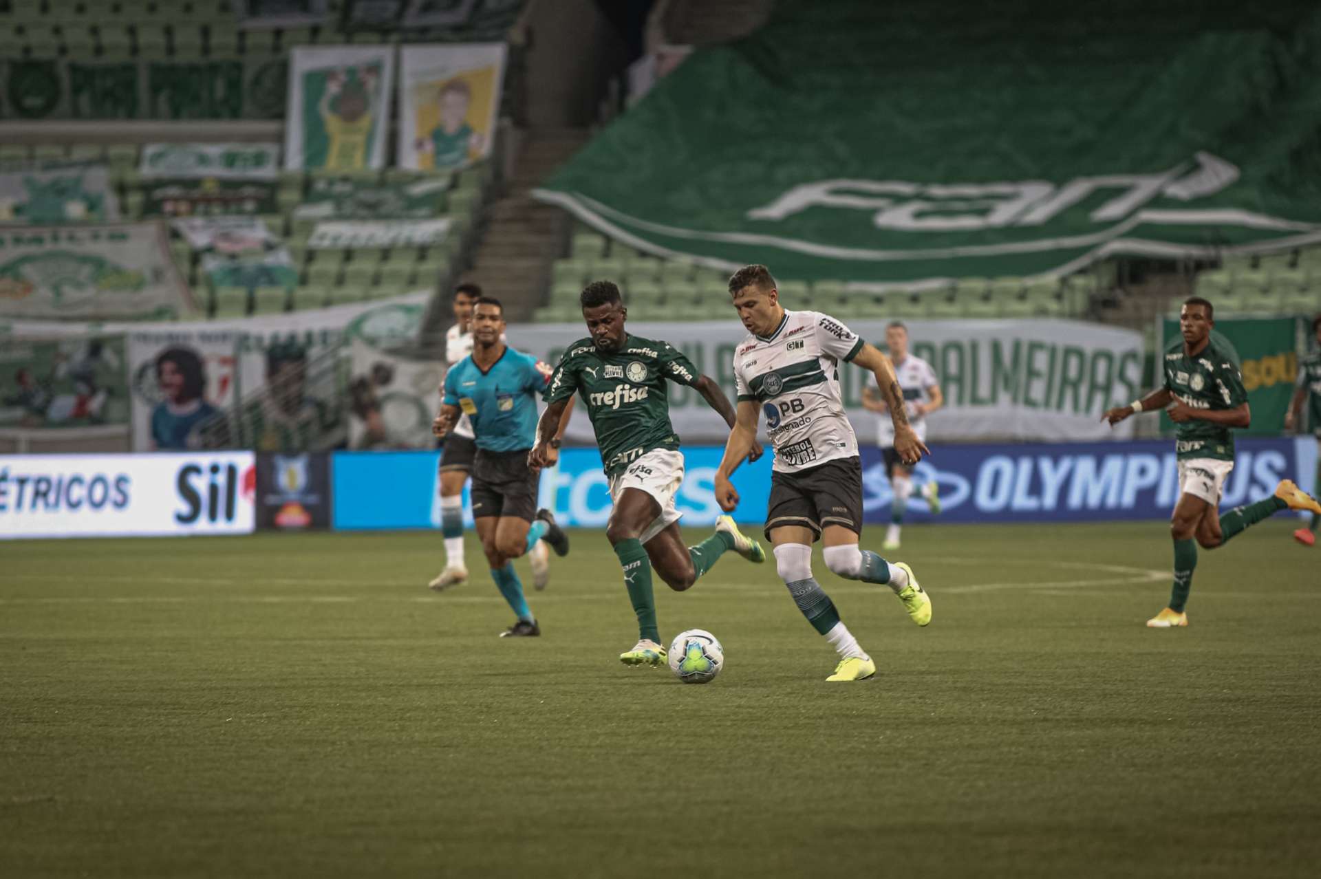 Confira os n�meros de Coritiba e Palmeiras