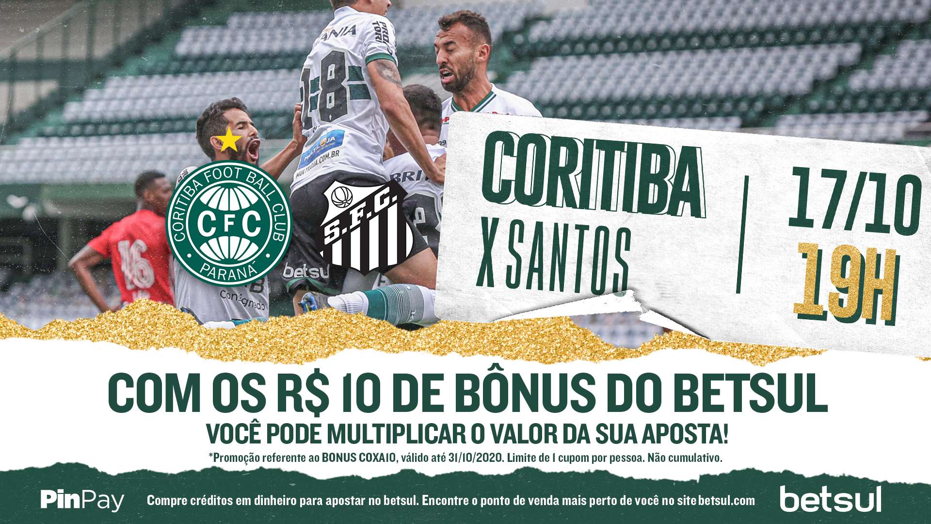 Aposte no Coxa com o Betsul!