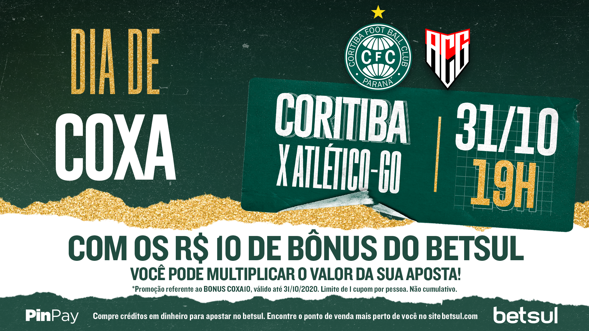 Aposte no Coxa com o Betsul!