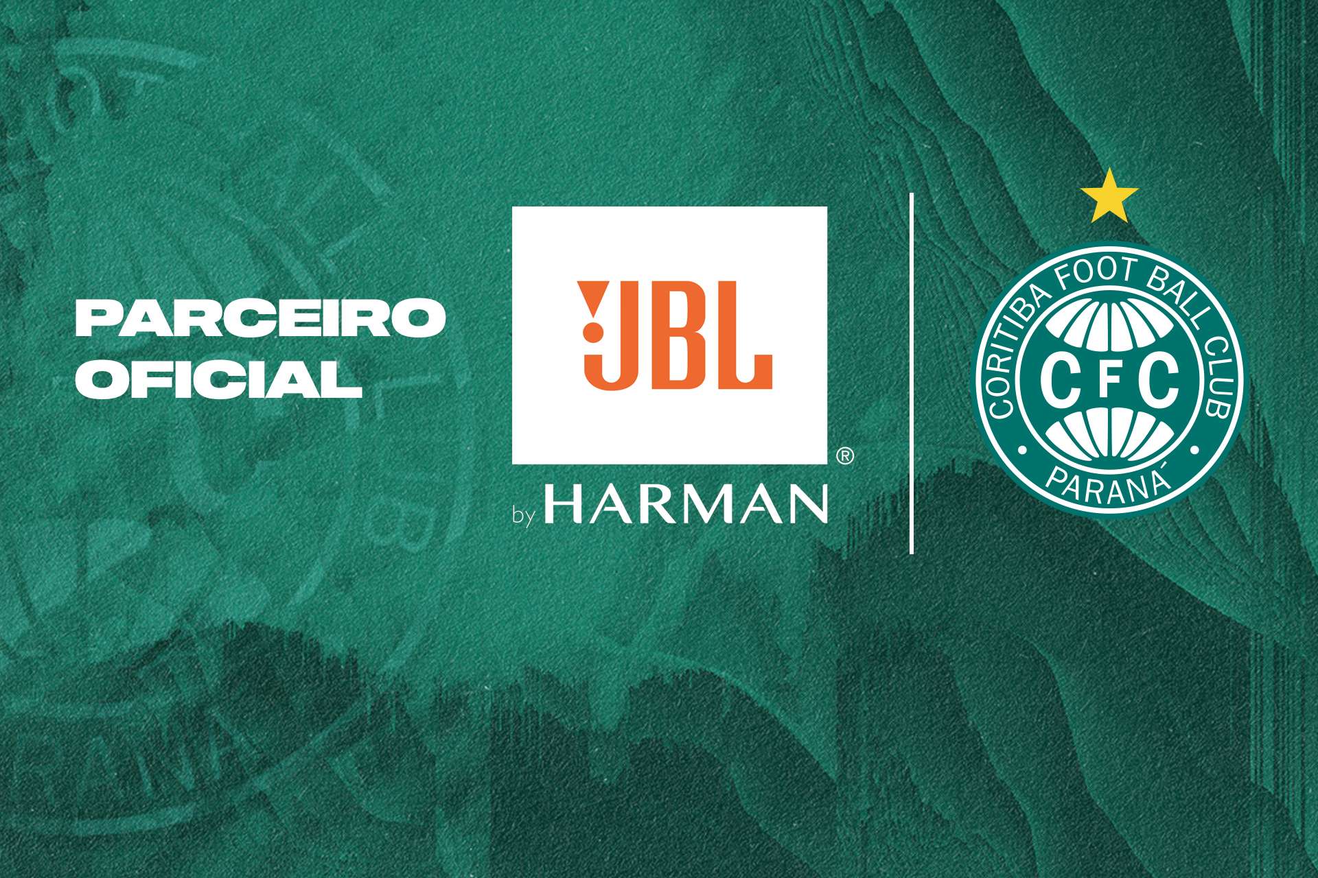 Coritiba fecha parceria com a JBL