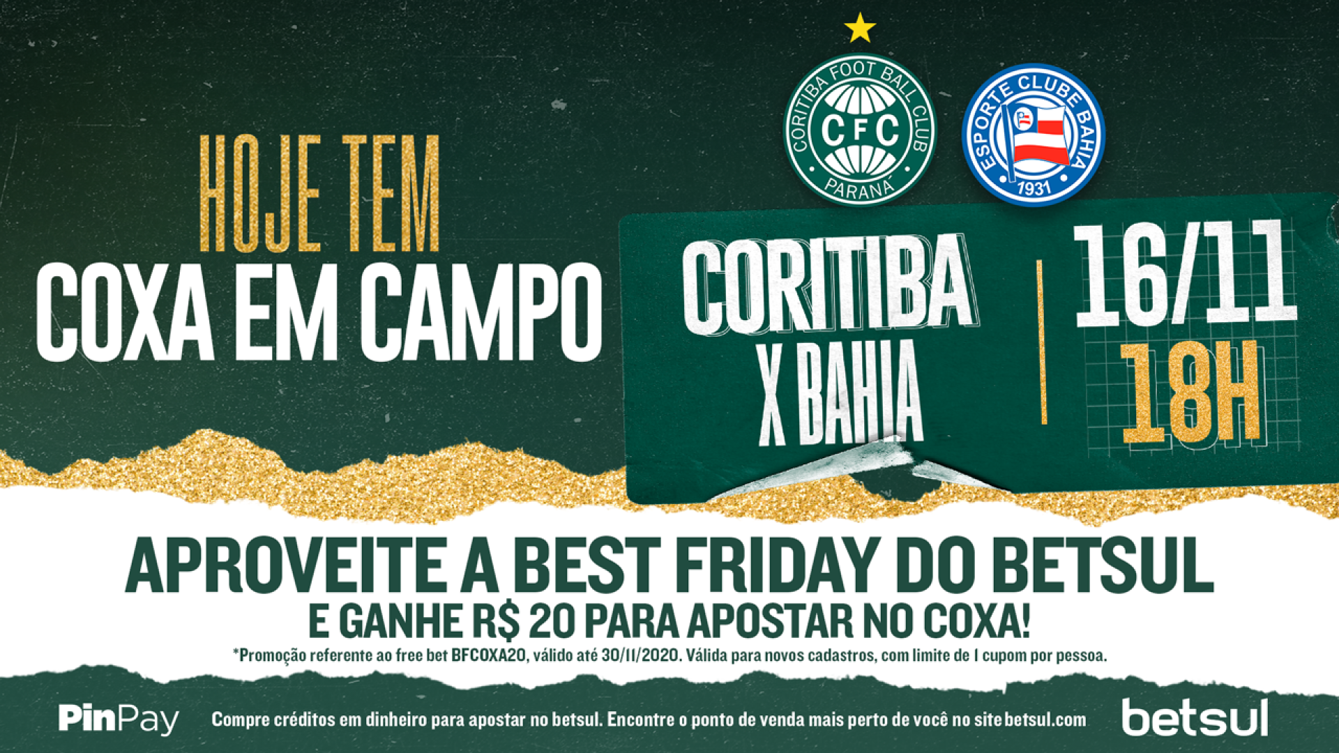 Aposte no Coxa com o Betsul!