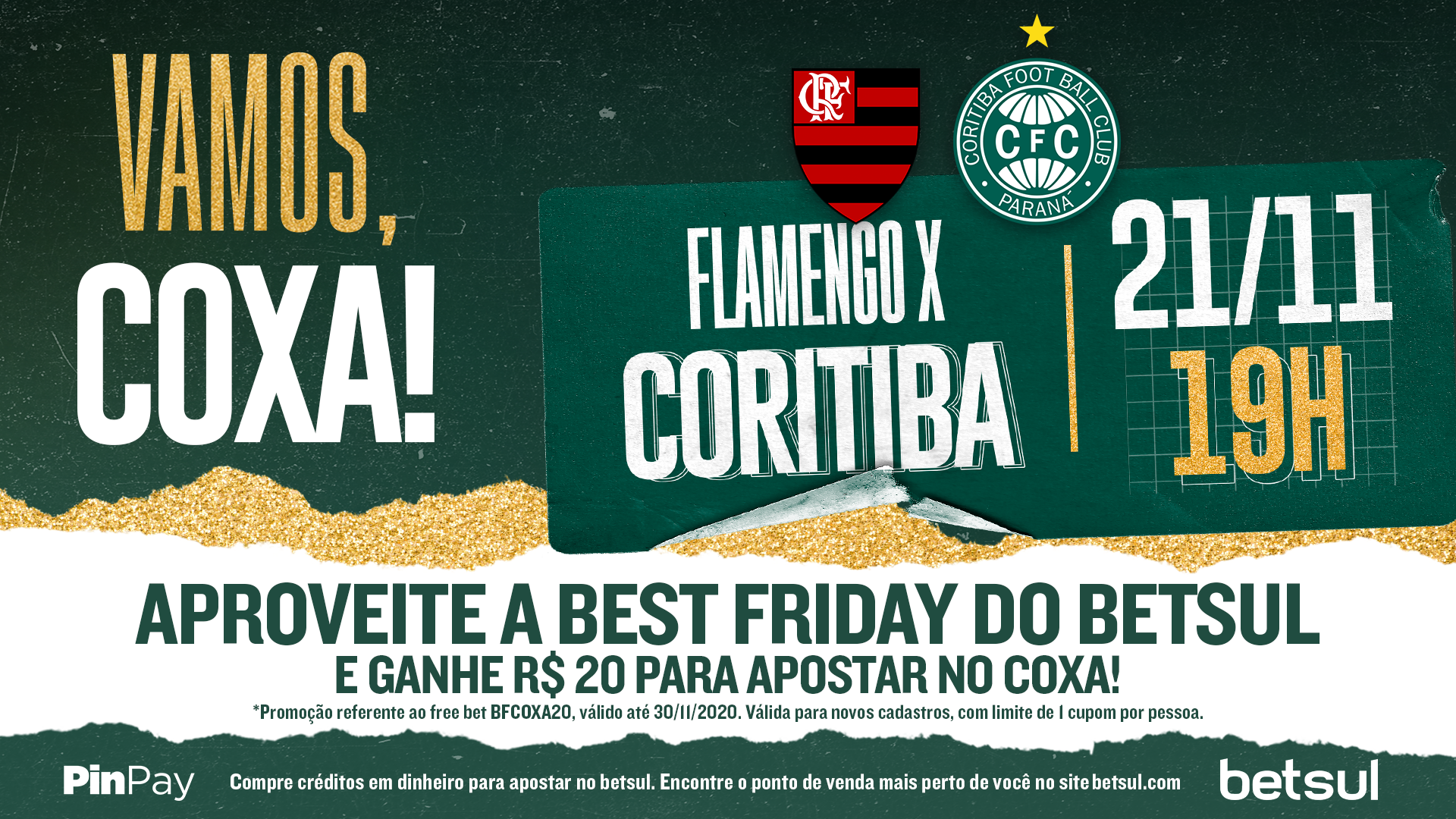 Aposte no Coxa com o Betsul!