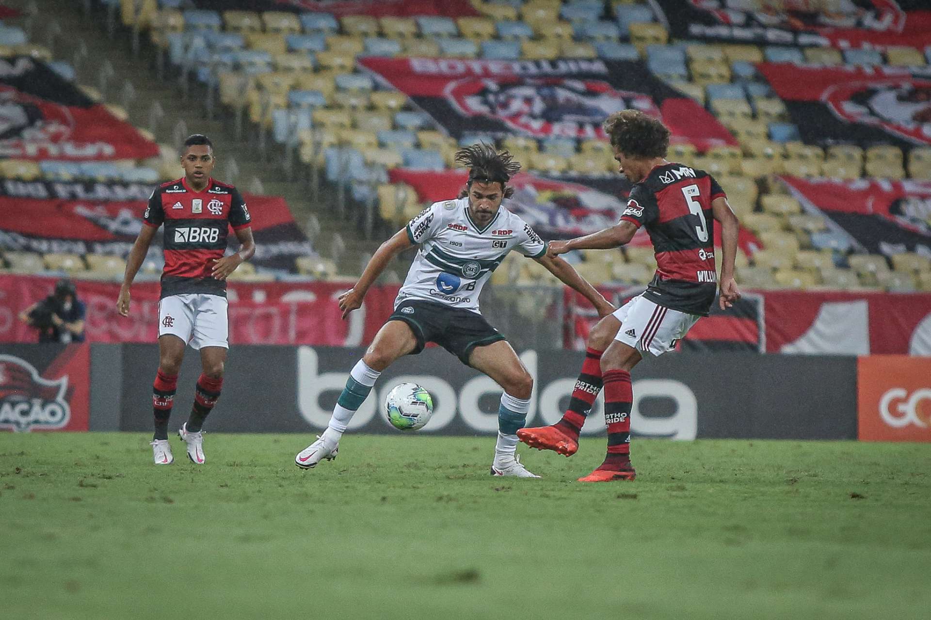 N�meros de Coritiba e Flamengo