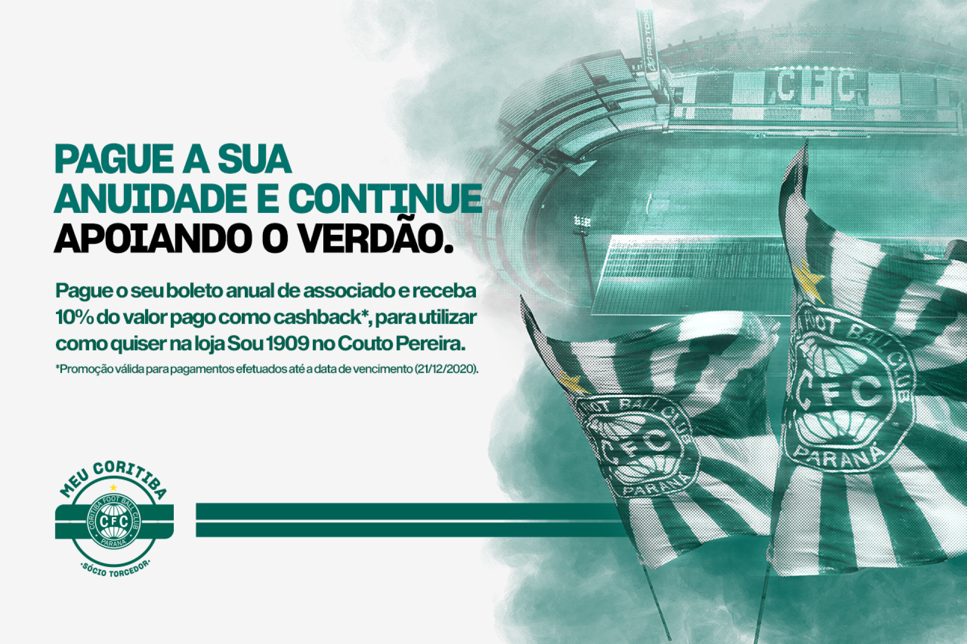 Anuidade = desconto na Sou 1909. Promo��o termina dia 21