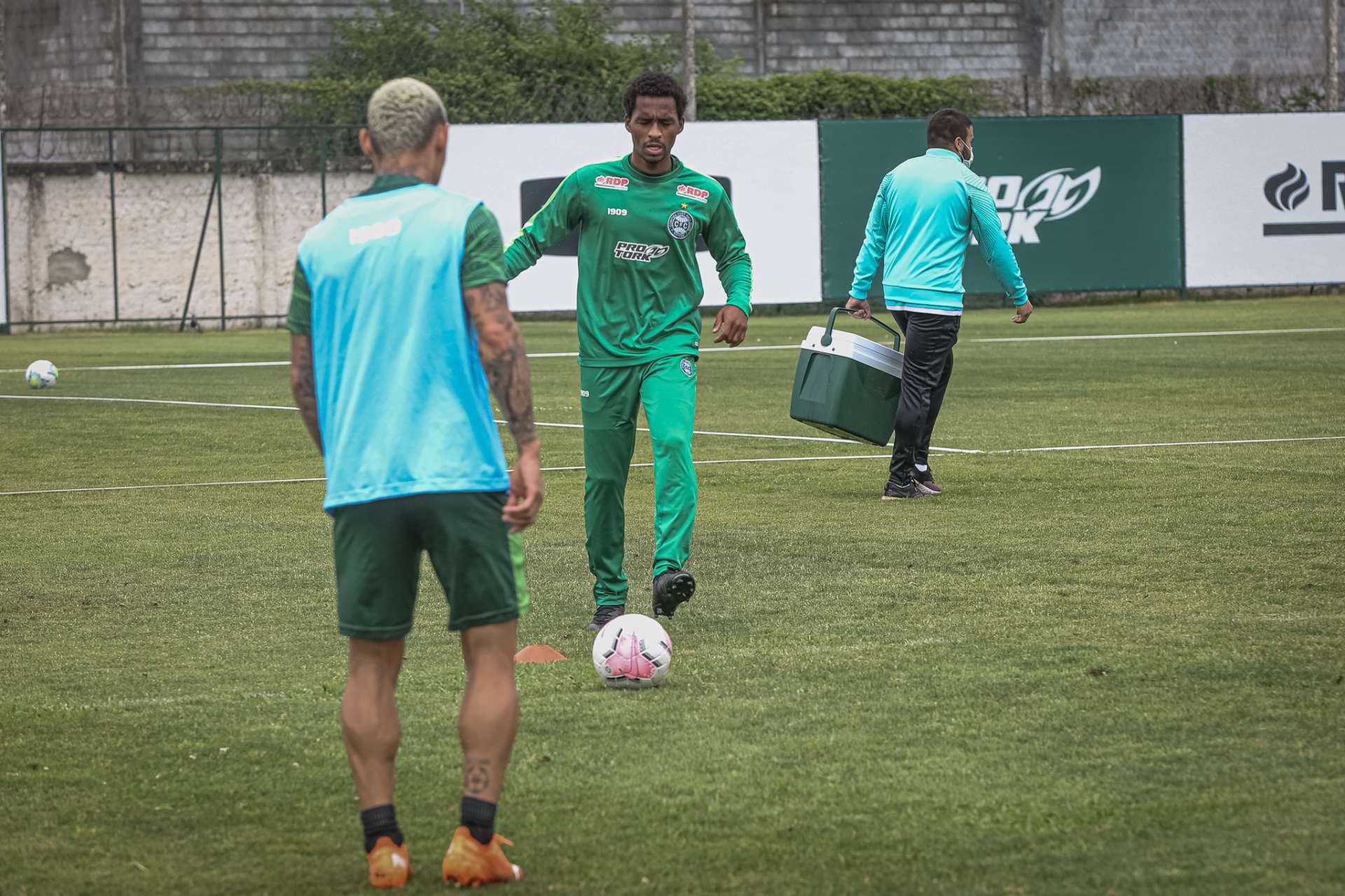 Imagens do treino