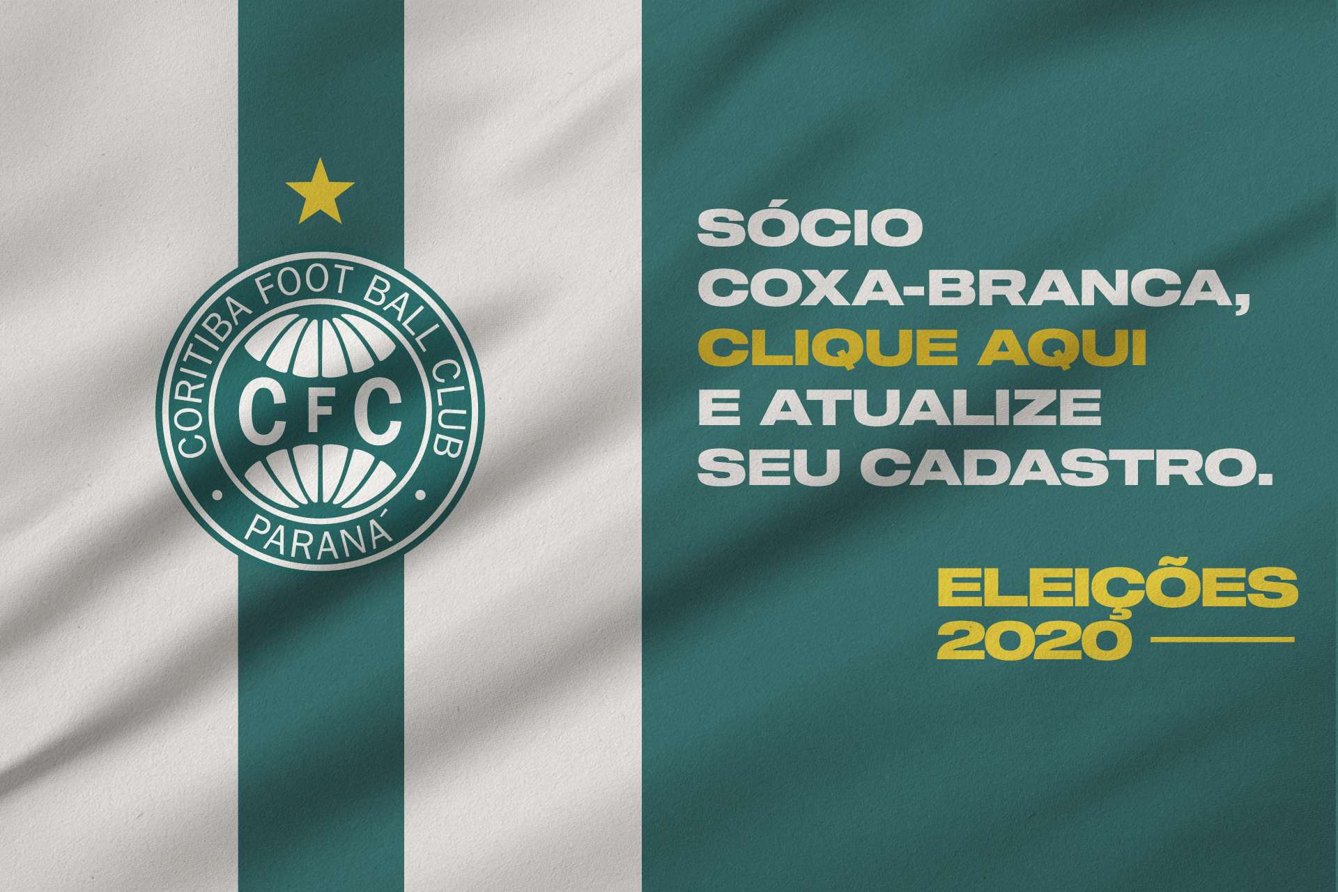 S�cio, atualize seu cadastro