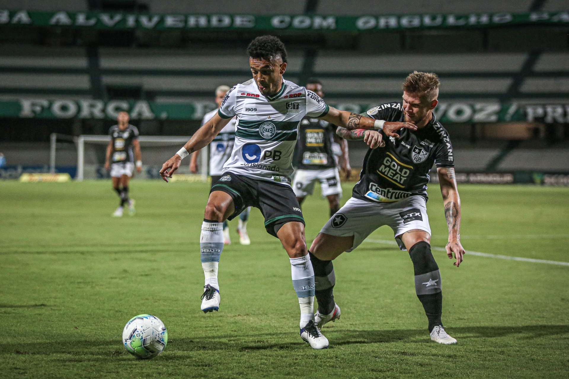 Confira os n�meros de Coritiba e Botafogo