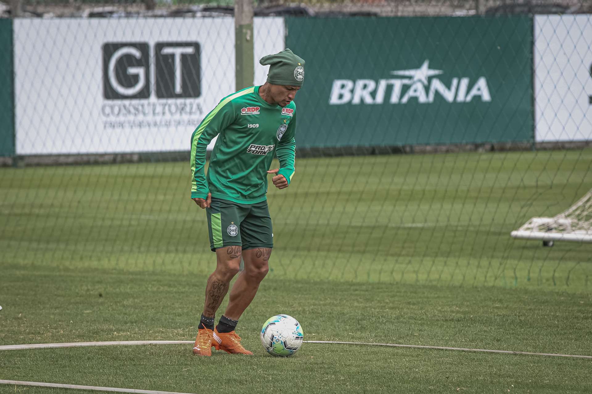 Imagens do treino