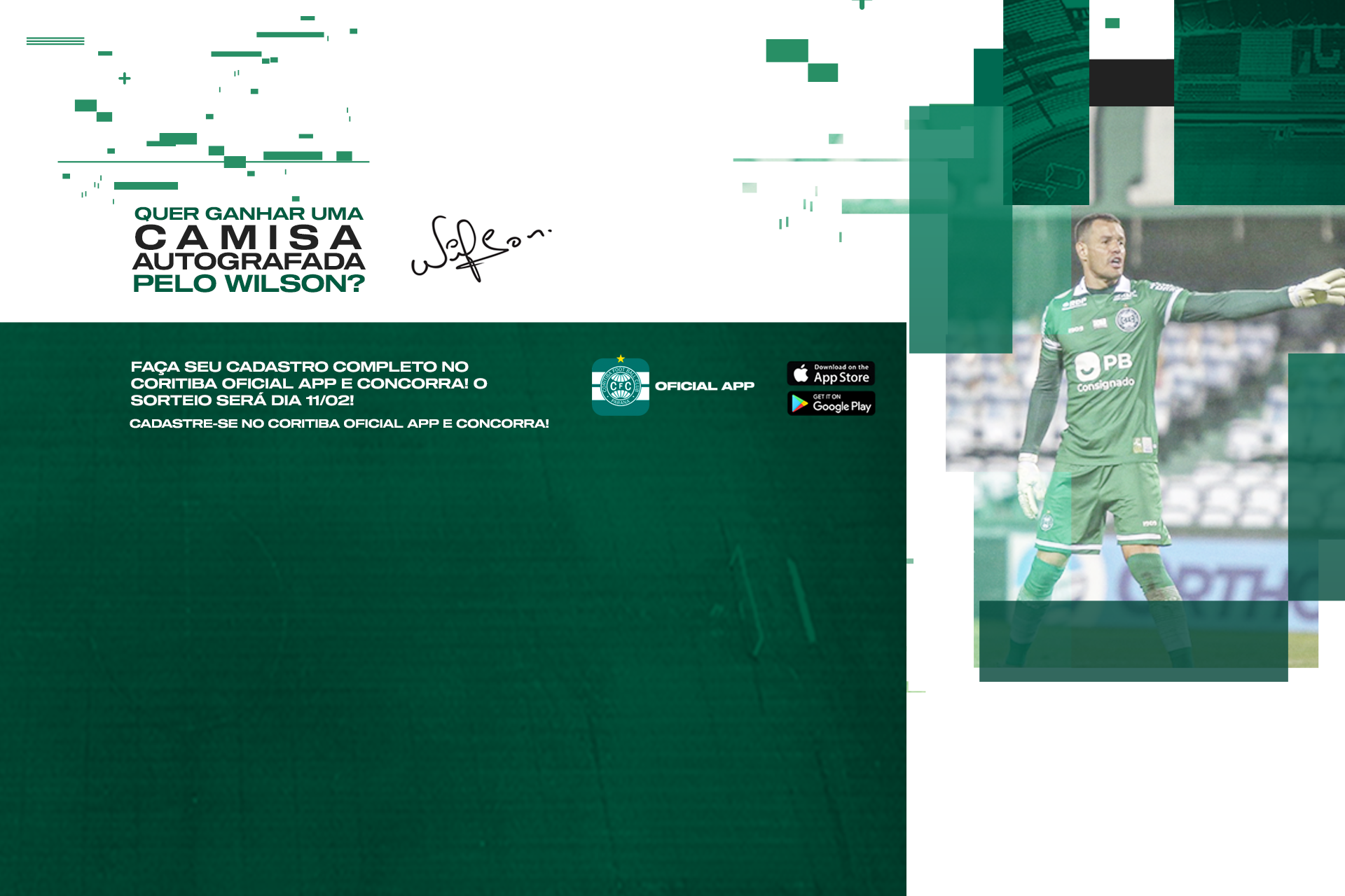 Concorra a uma camisa do Wilson 