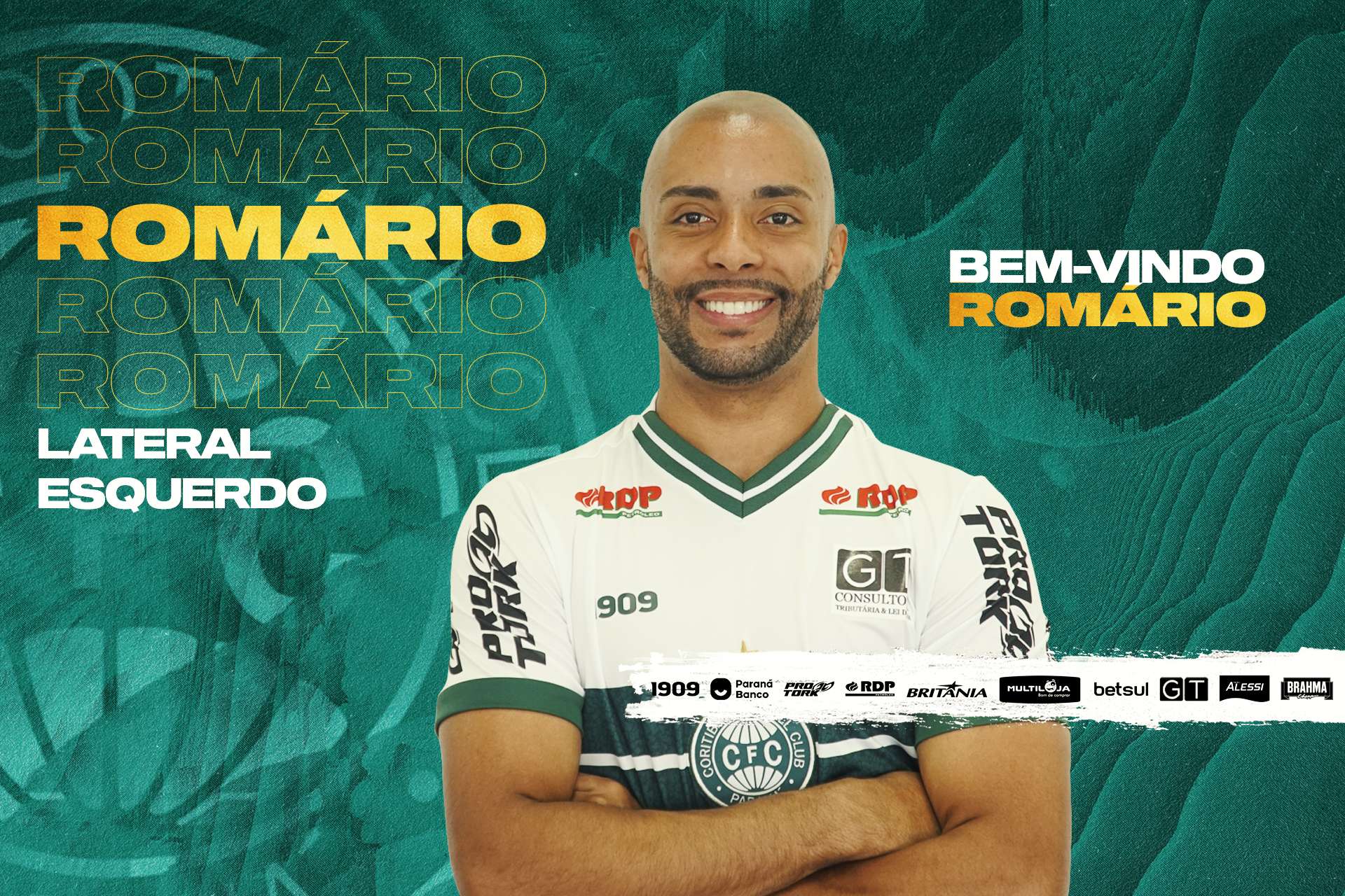 Seja bem-vindo, Rom�rio!