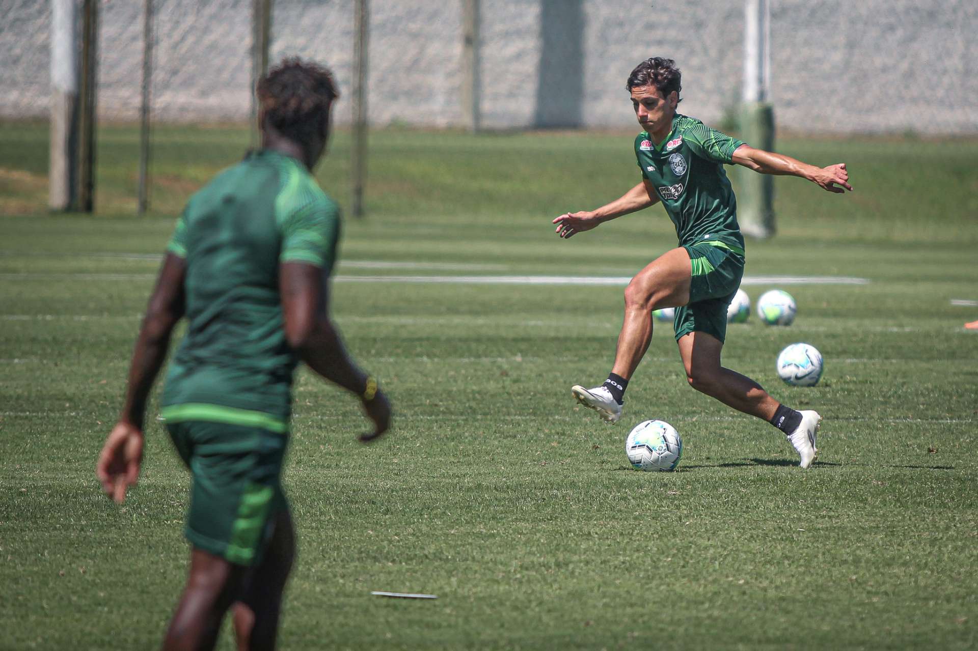 Imagens do treino