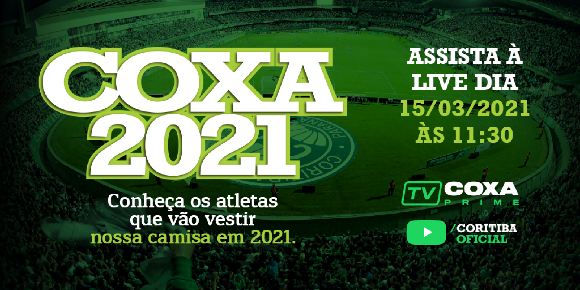 Live de apresenta��o do elenco 2021