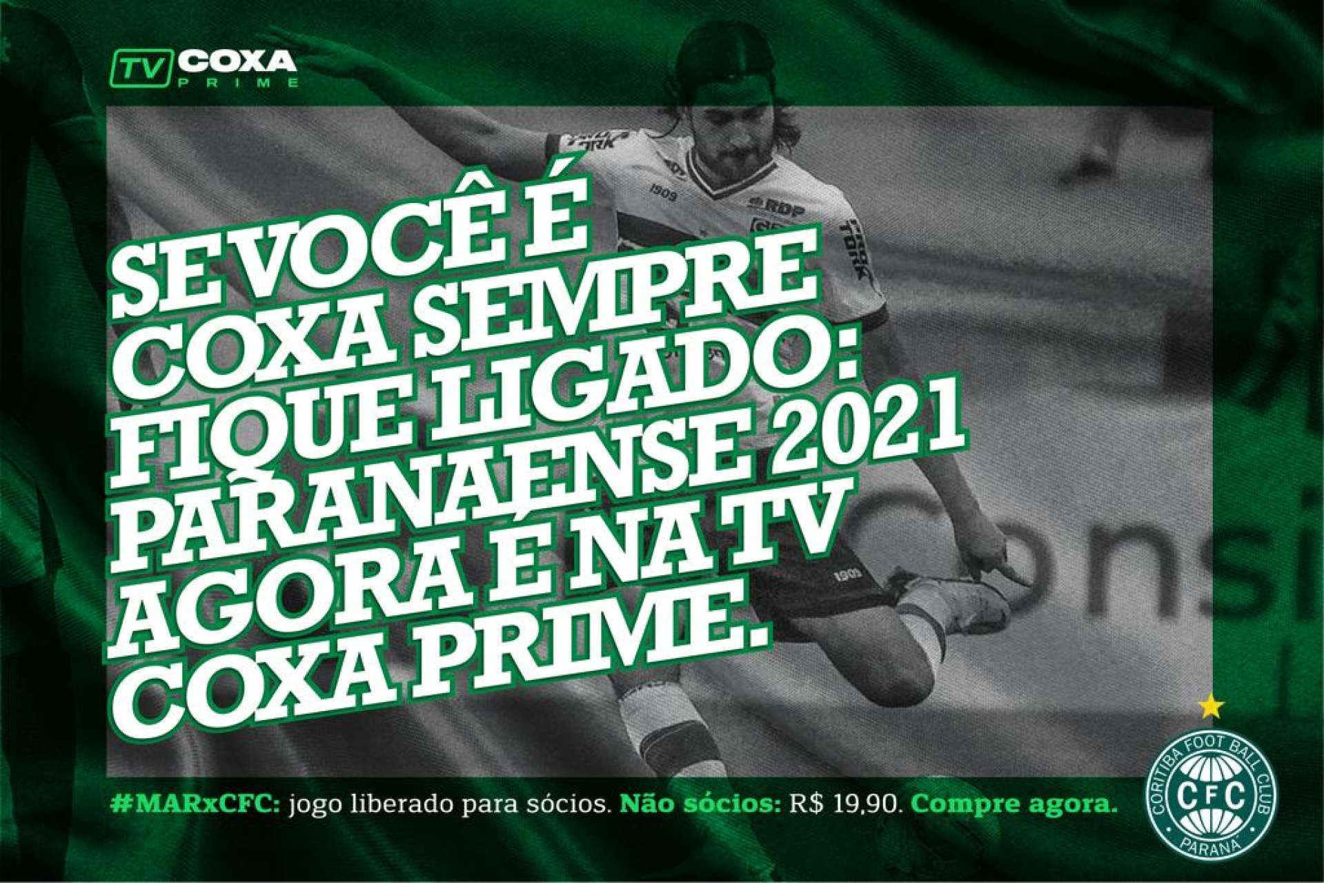 Coxa no PR2021 � na TV Coxa Prime