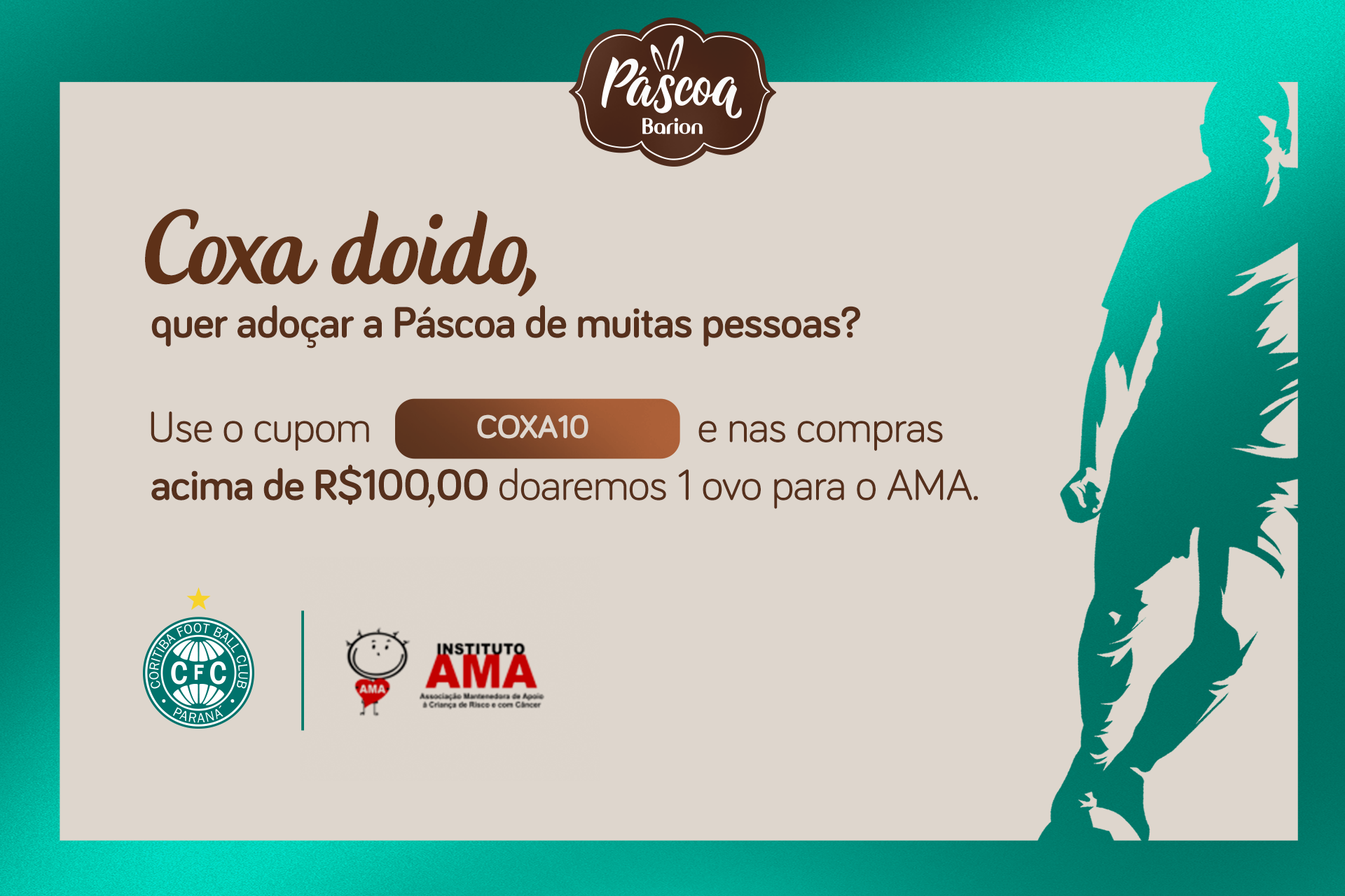 P�scoa solid�ria Coxa e Barion