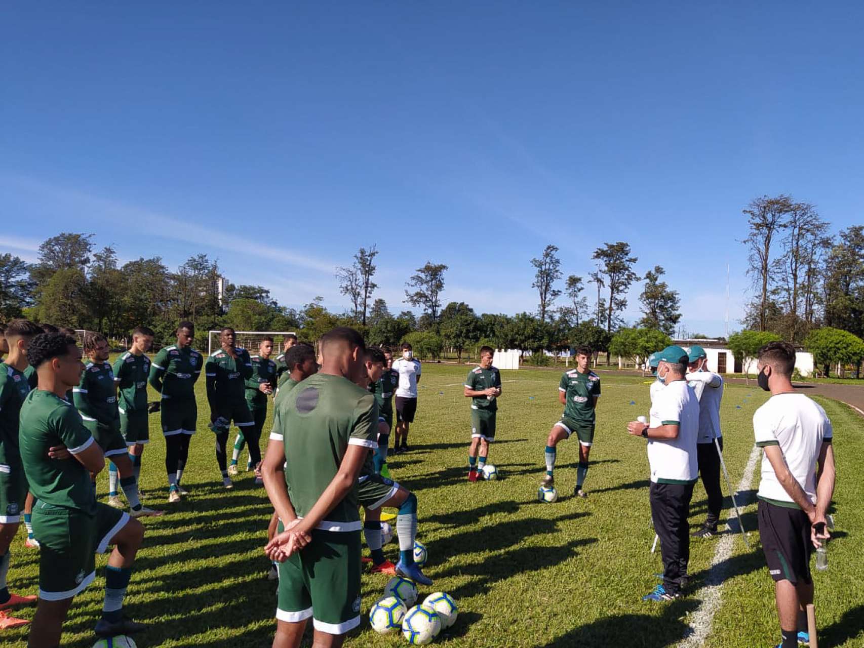 Sub-20 em prepara��o 