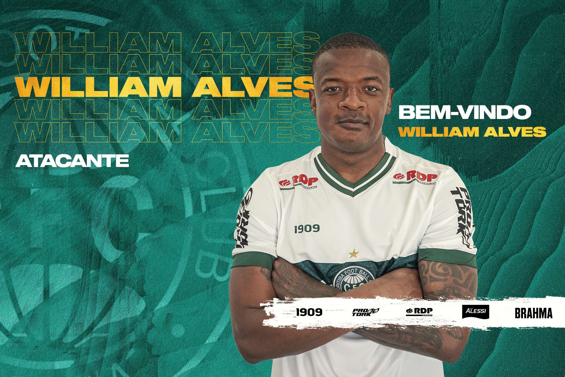 Seja bem-vindo, William Alves