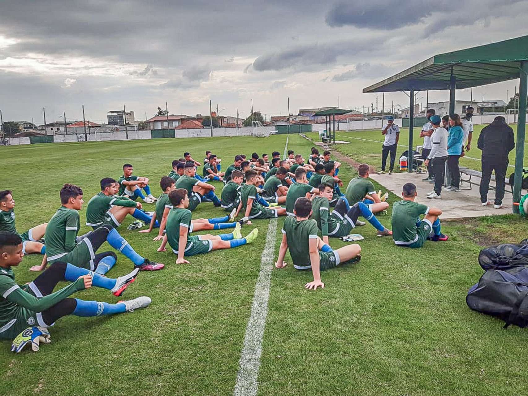 Reapresenta��o da equipe sub-15