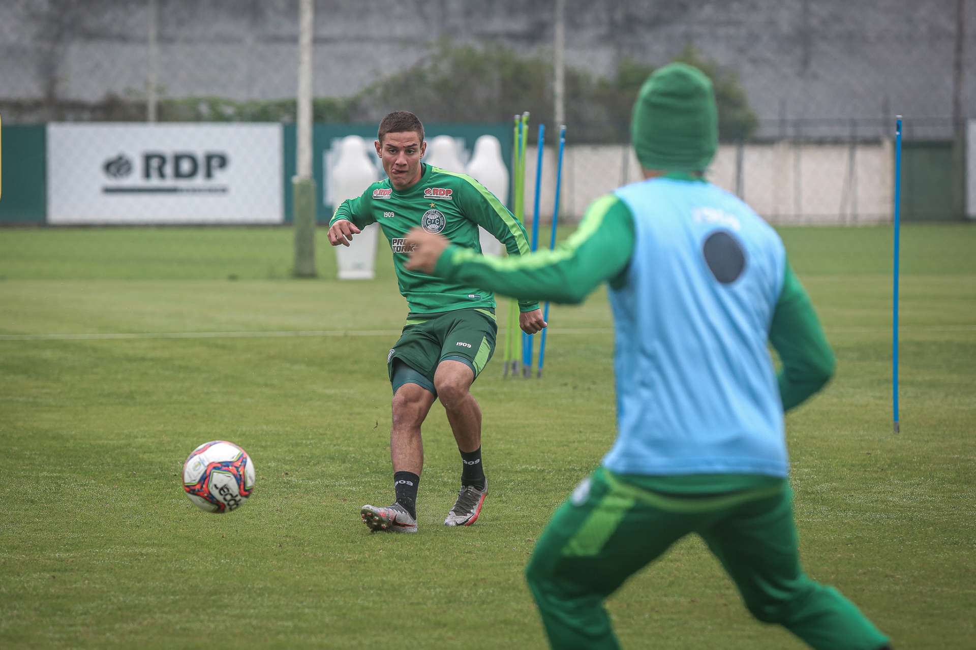 Imagens do treino de ter�a-feira