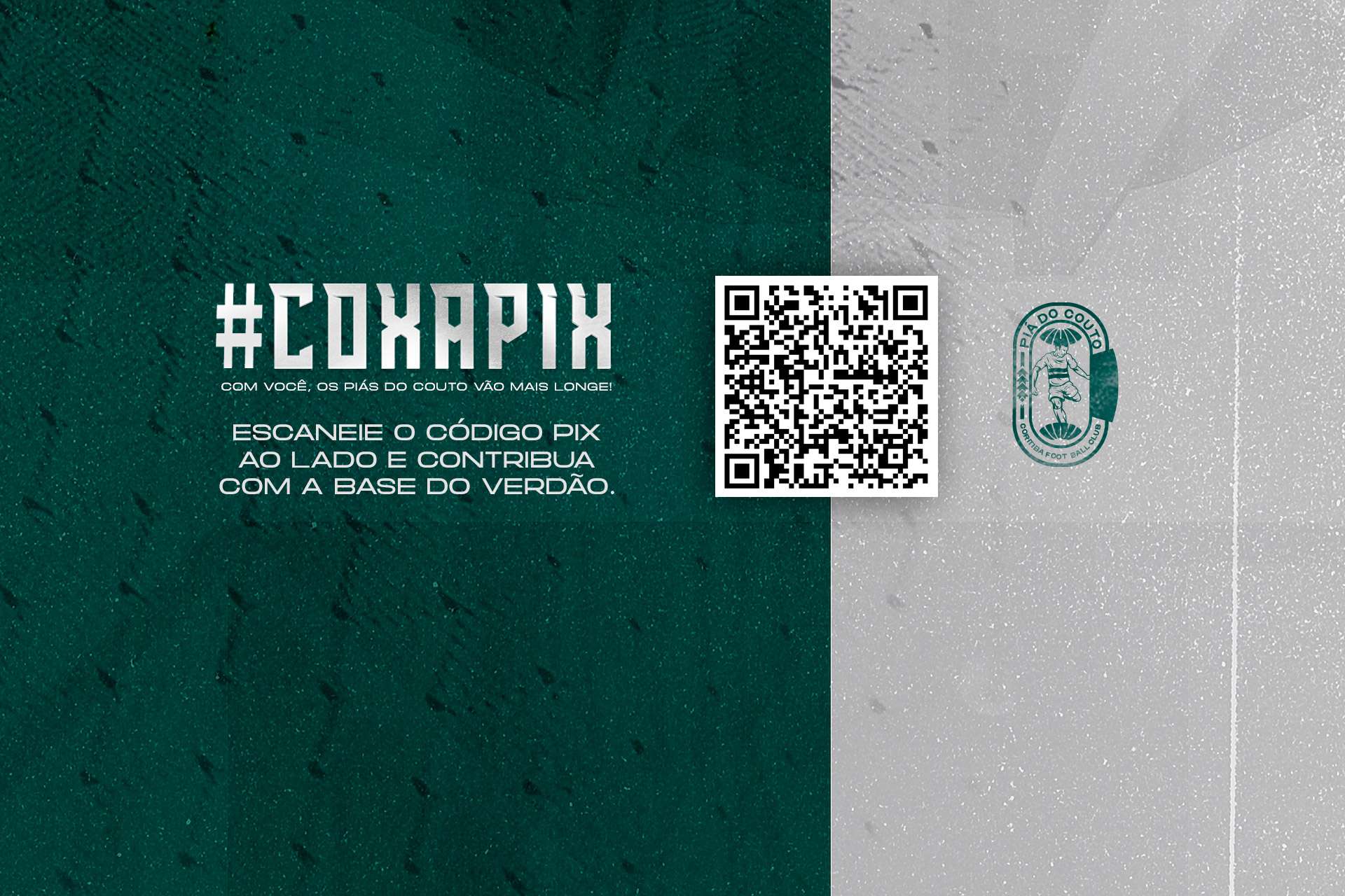 Contribua no #CoxaPix e concorra a uma camisa