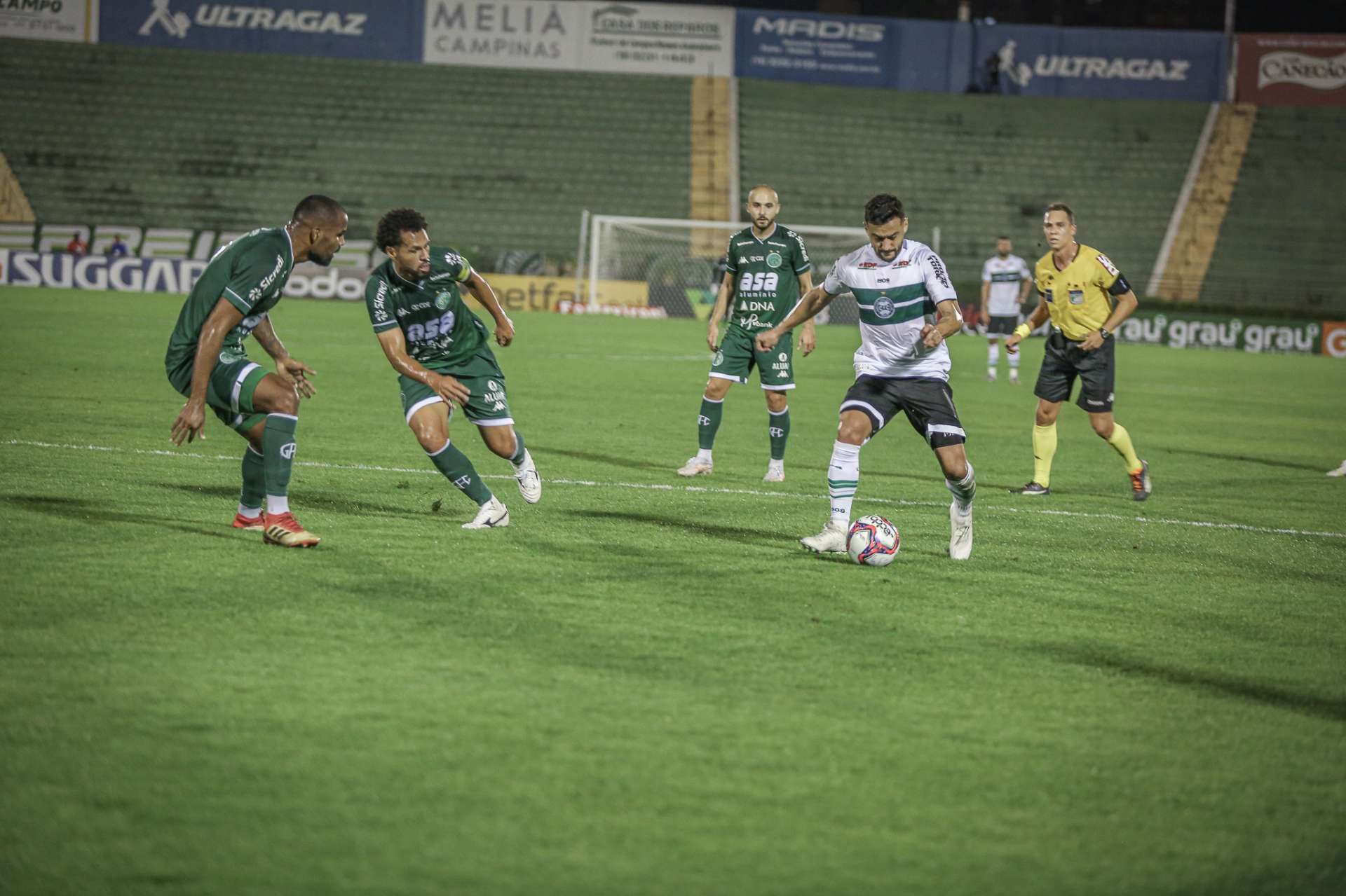 N�meros de Coritiba e Guarani