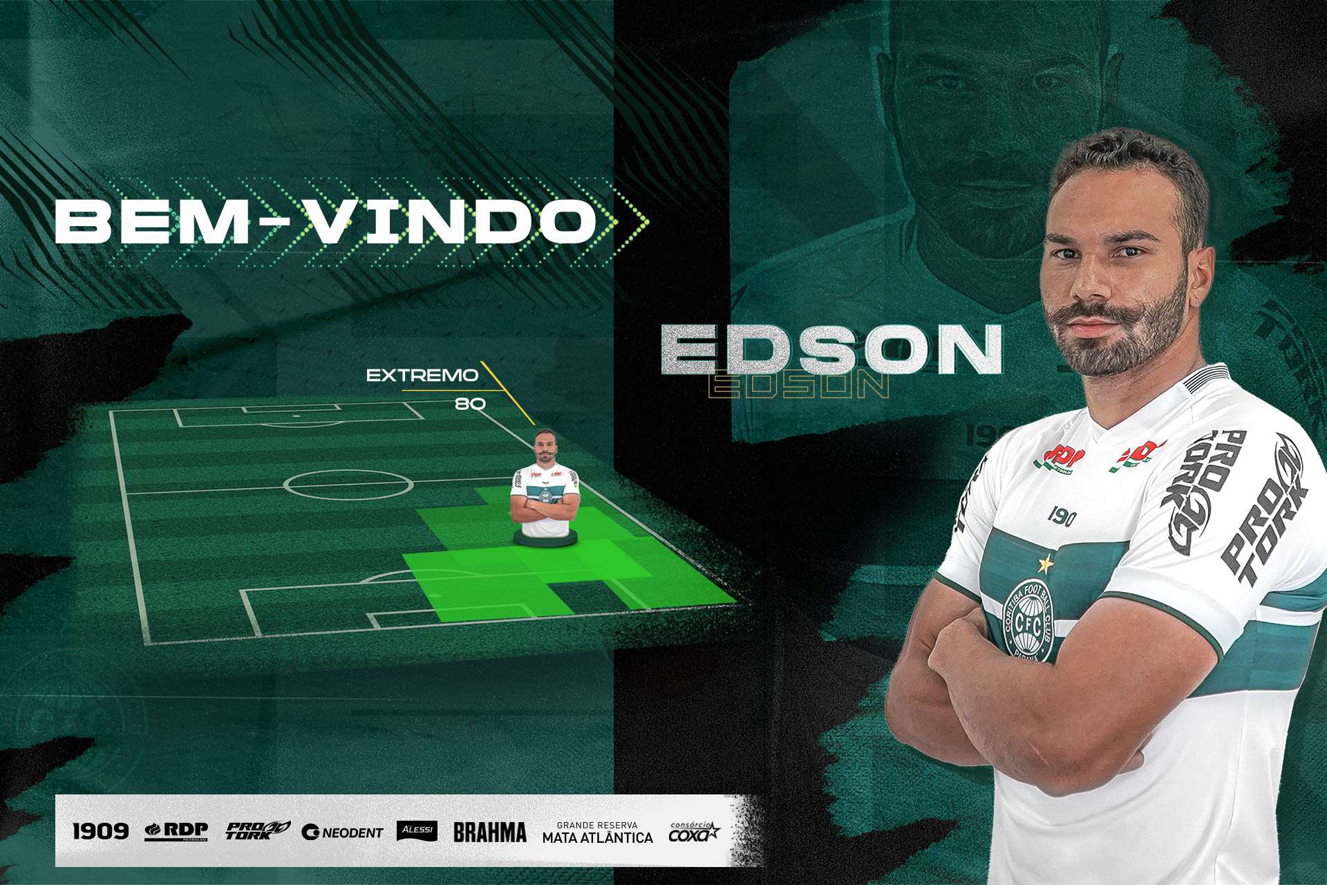 Edson fica � disposi��o