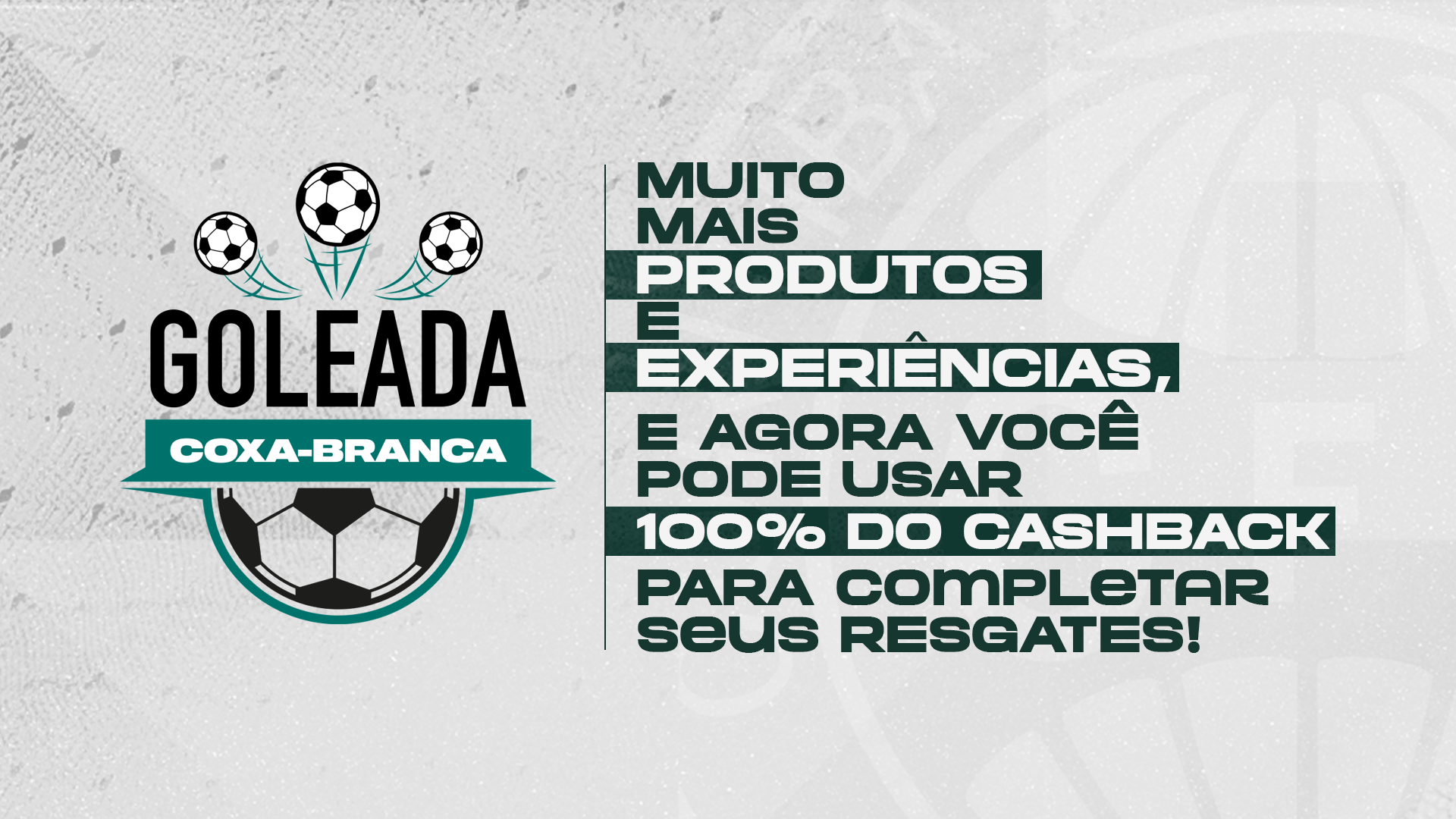 Goleada coxa-branca com novidades