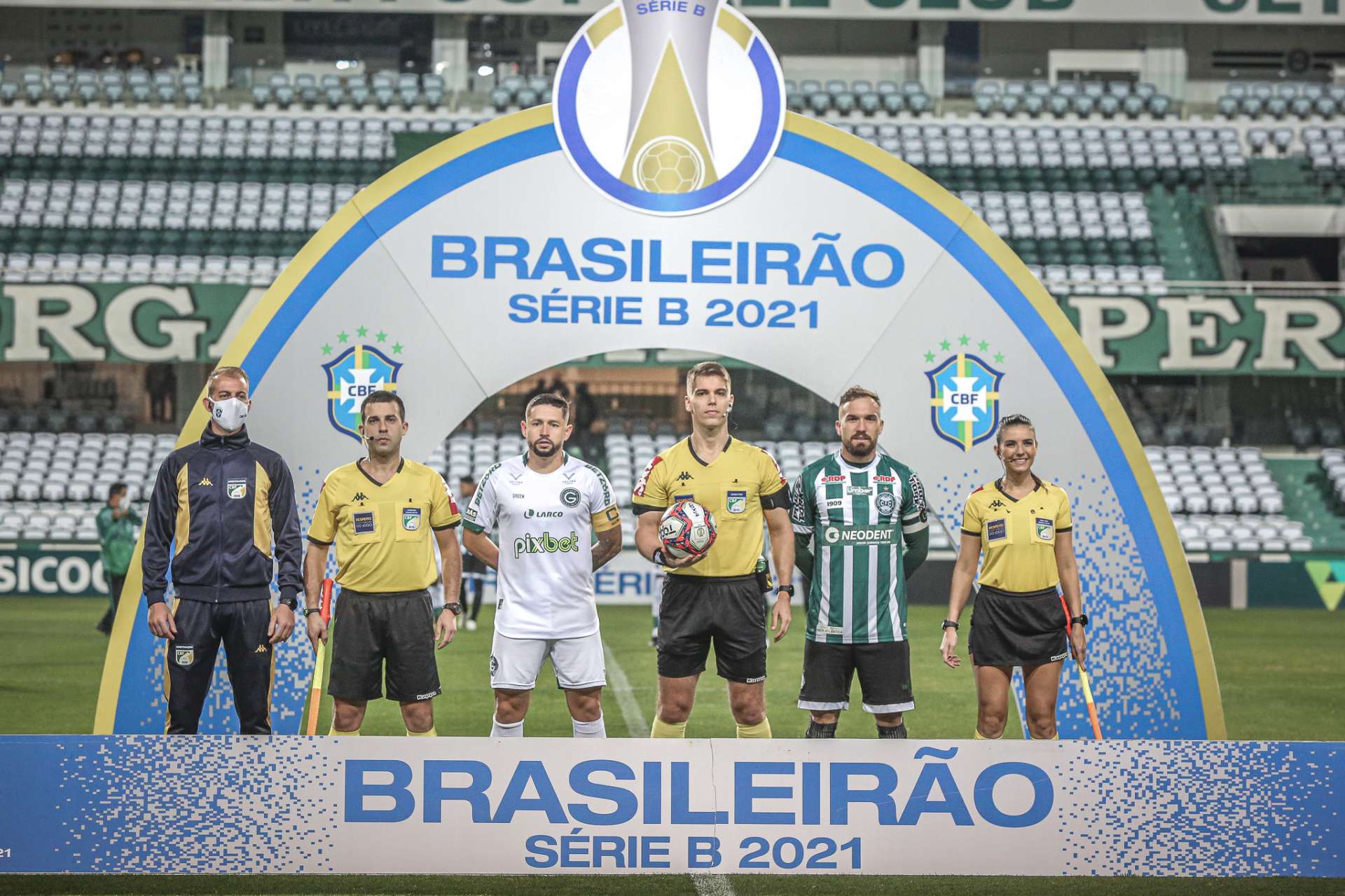 Coritiba oficializa protesto contra a arbitragem