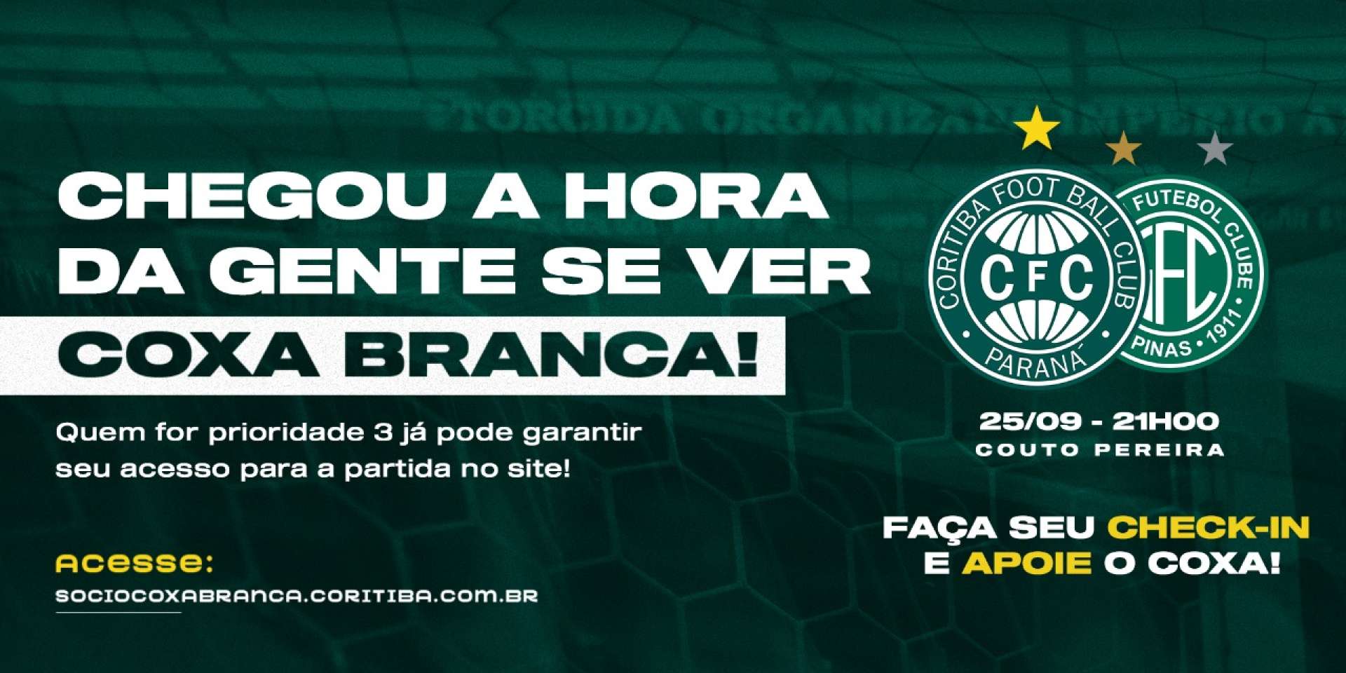 Check-in para s�cios com prioridade 3