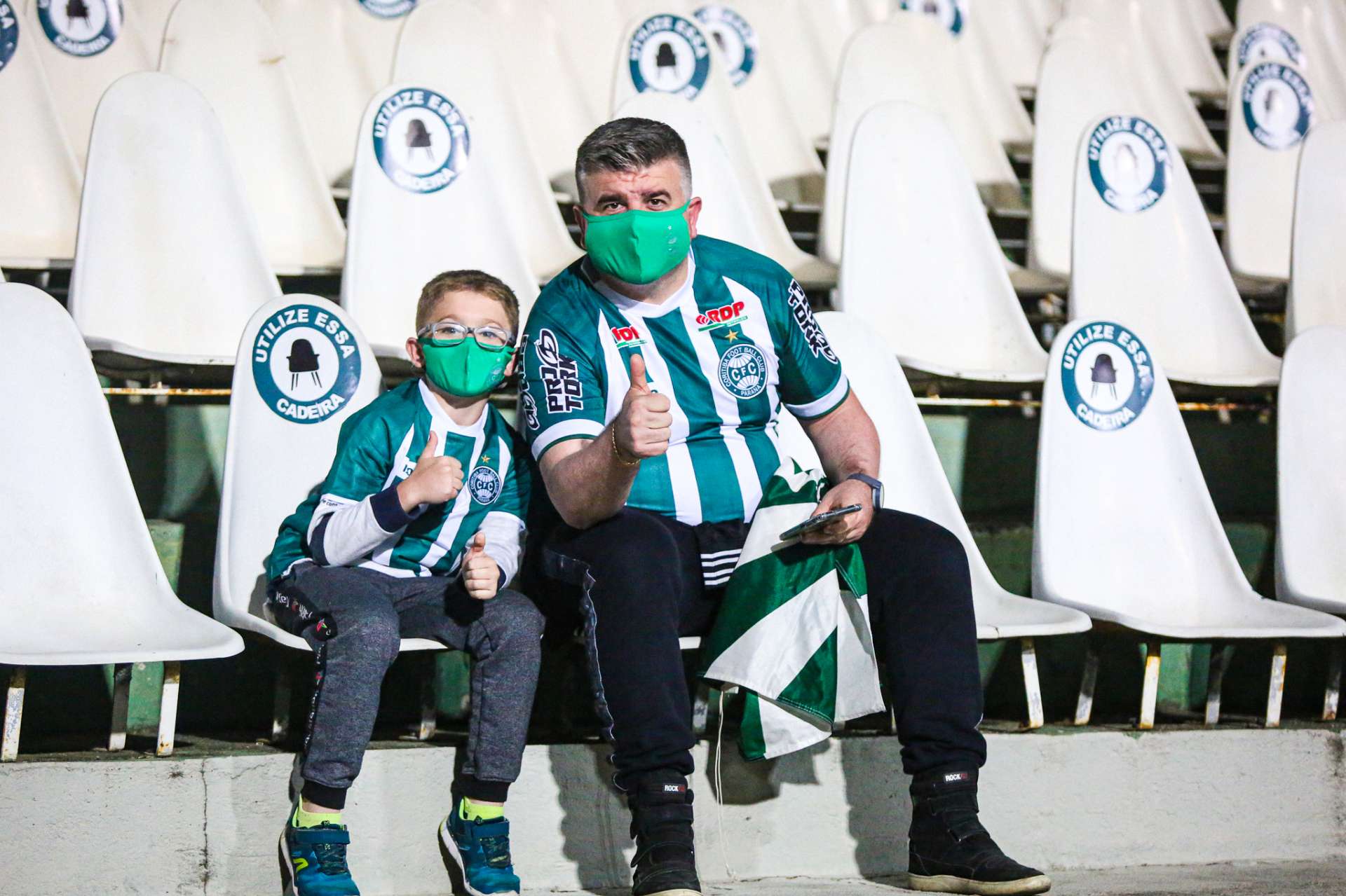 O reencontro com a torcida 