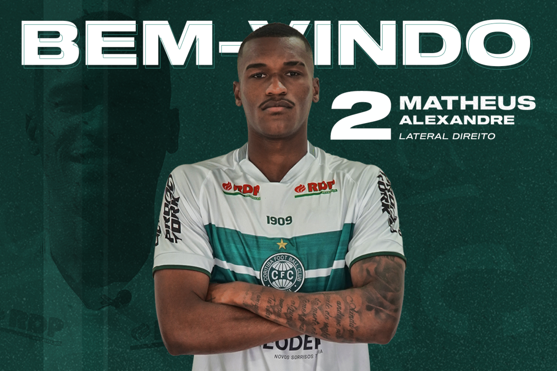Coritiba apresenta Matheus Alexandre