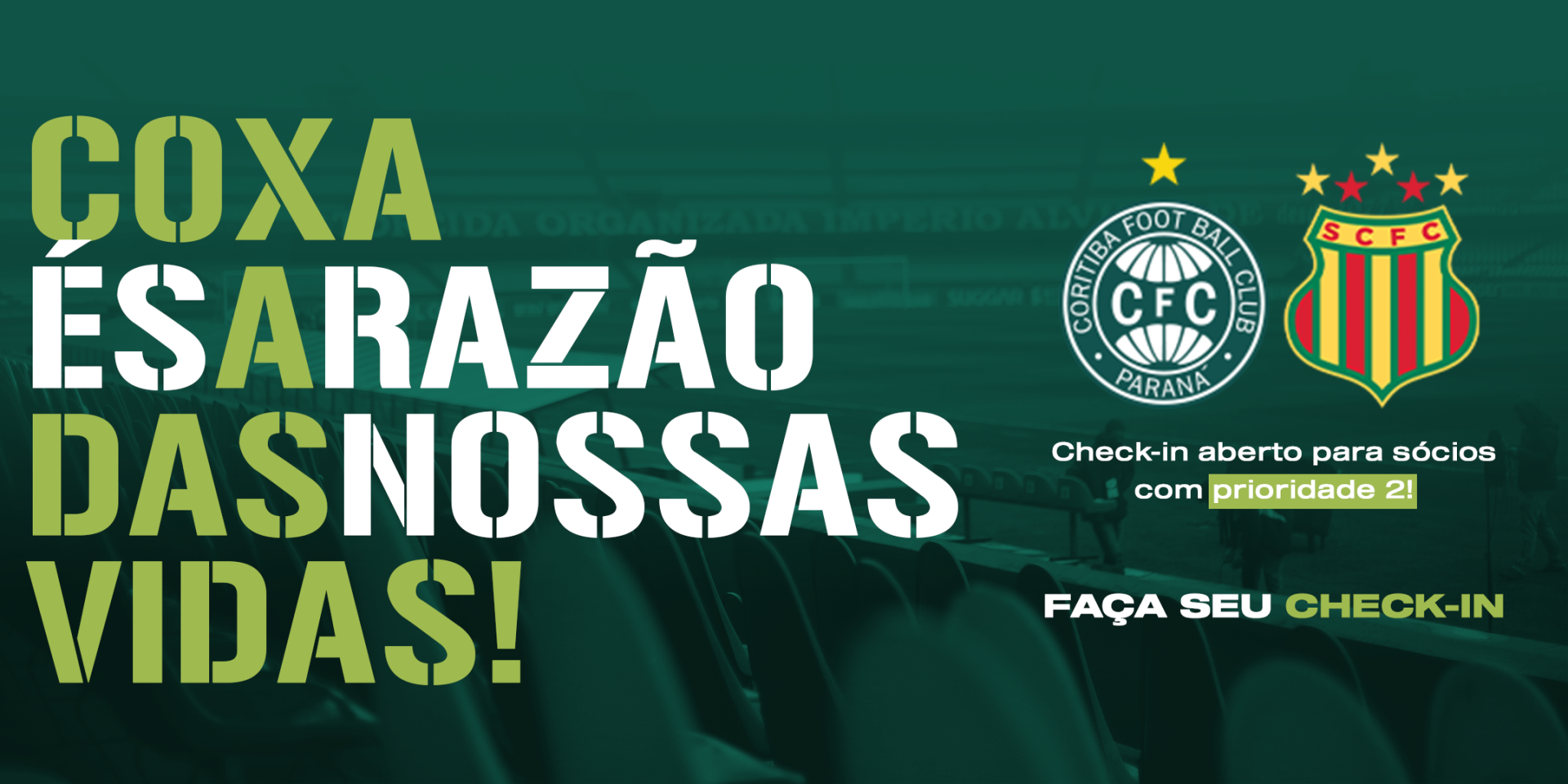 Check-in prioridade 2 #CFCxSAM