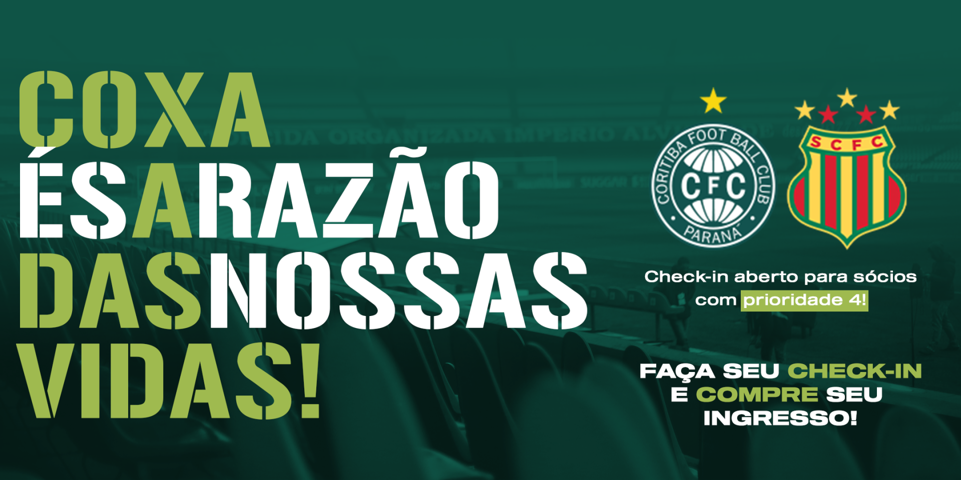 Adquira o seu ingresso para #CFCxSAM