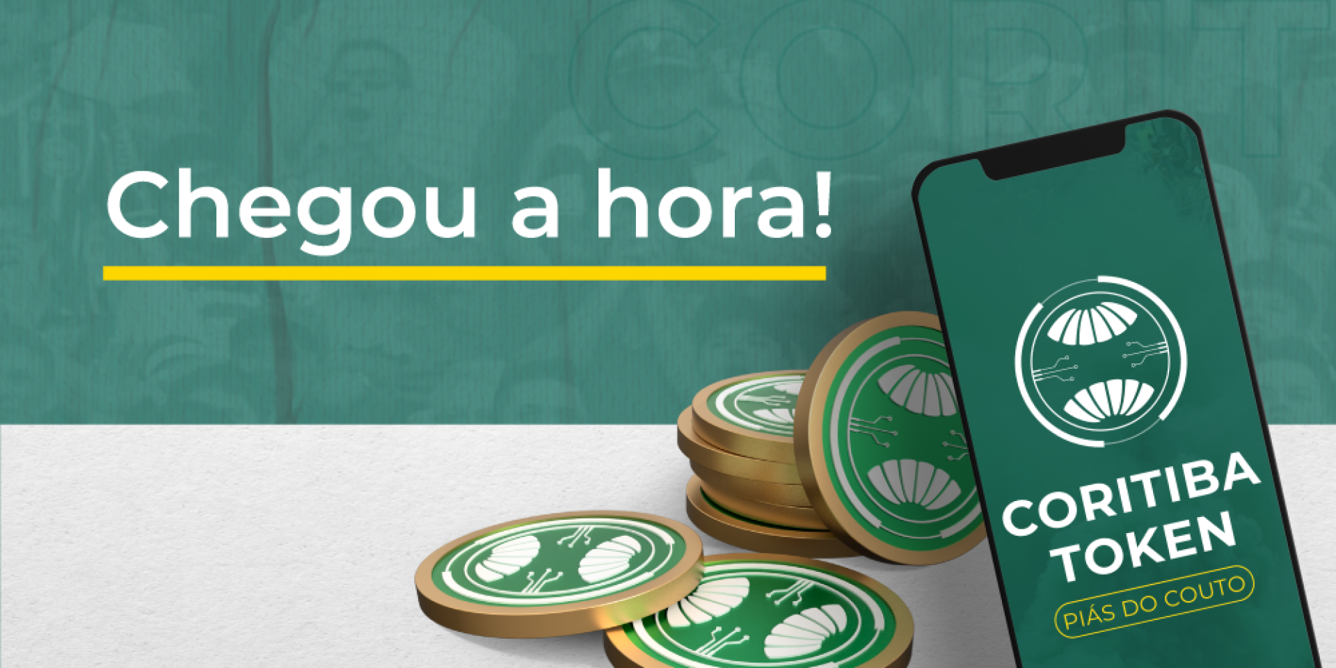 Coxa inicia comercializa��o do Coritiba Token 