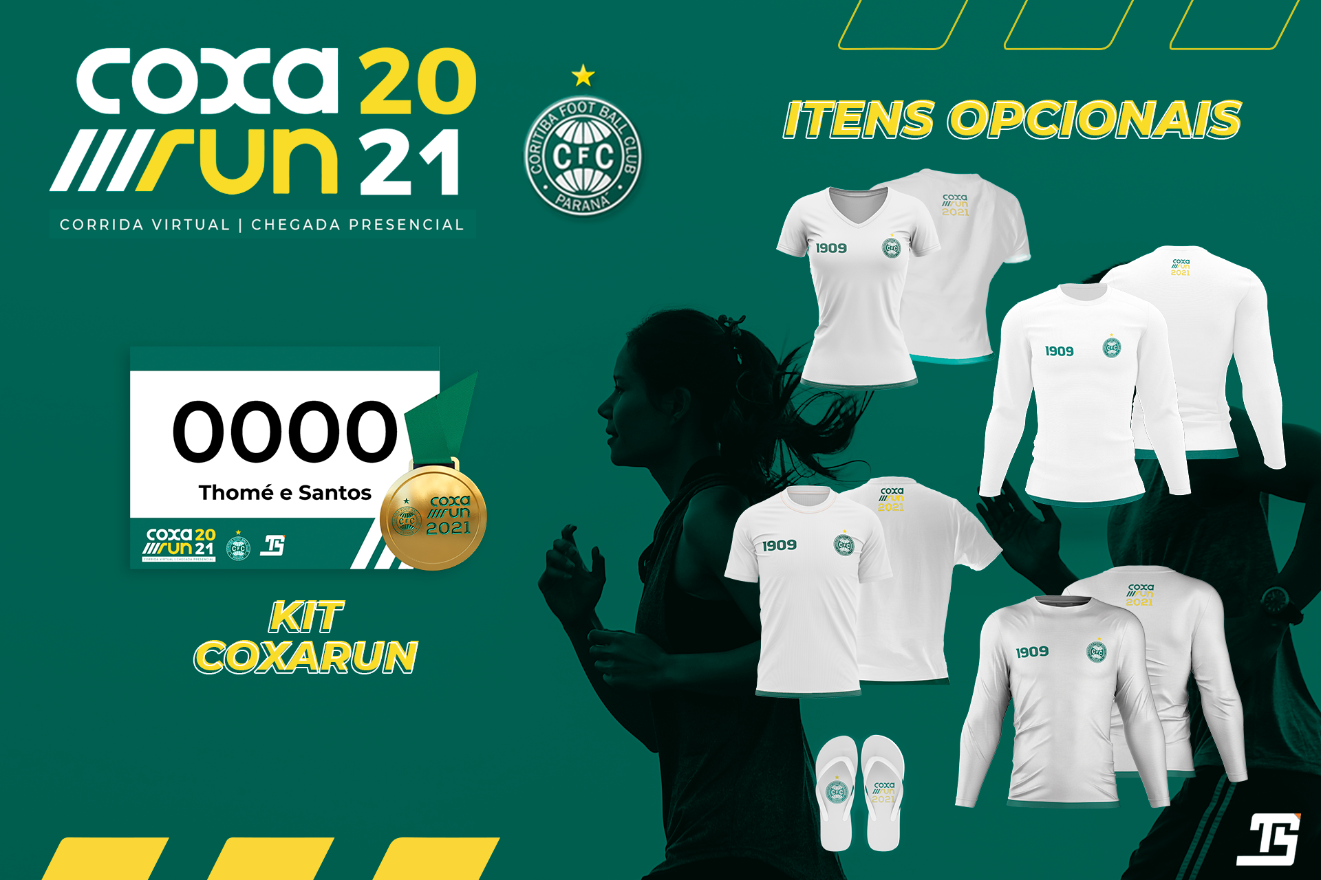 Inscreva-se para a Coxa Run!