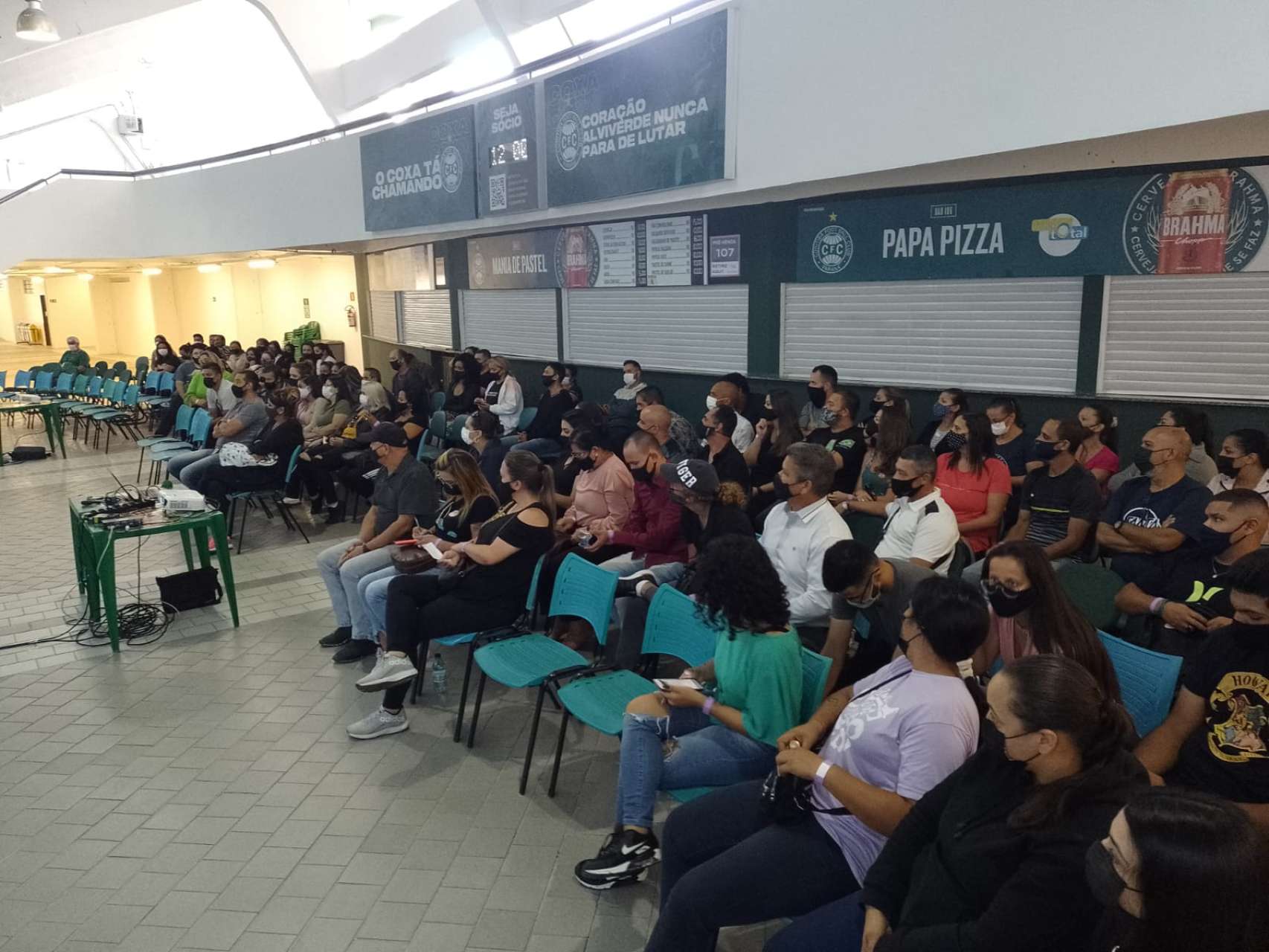 Primeiro Programa de Treinamento de Match Day do Coritiba