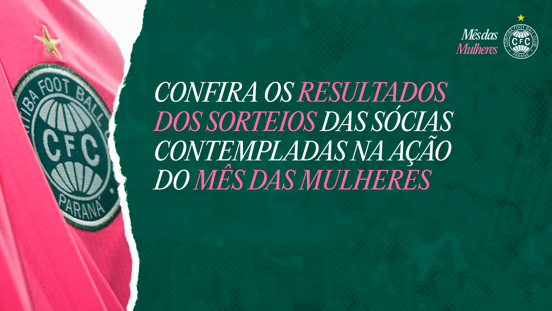 Resultado do sorteio das s�cias no m�s das mulheres