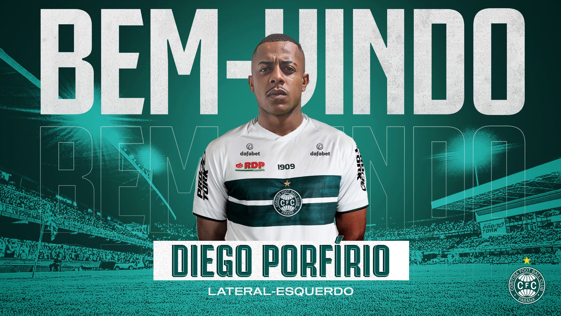 Seja bem-vindo, Diego Porf�rio