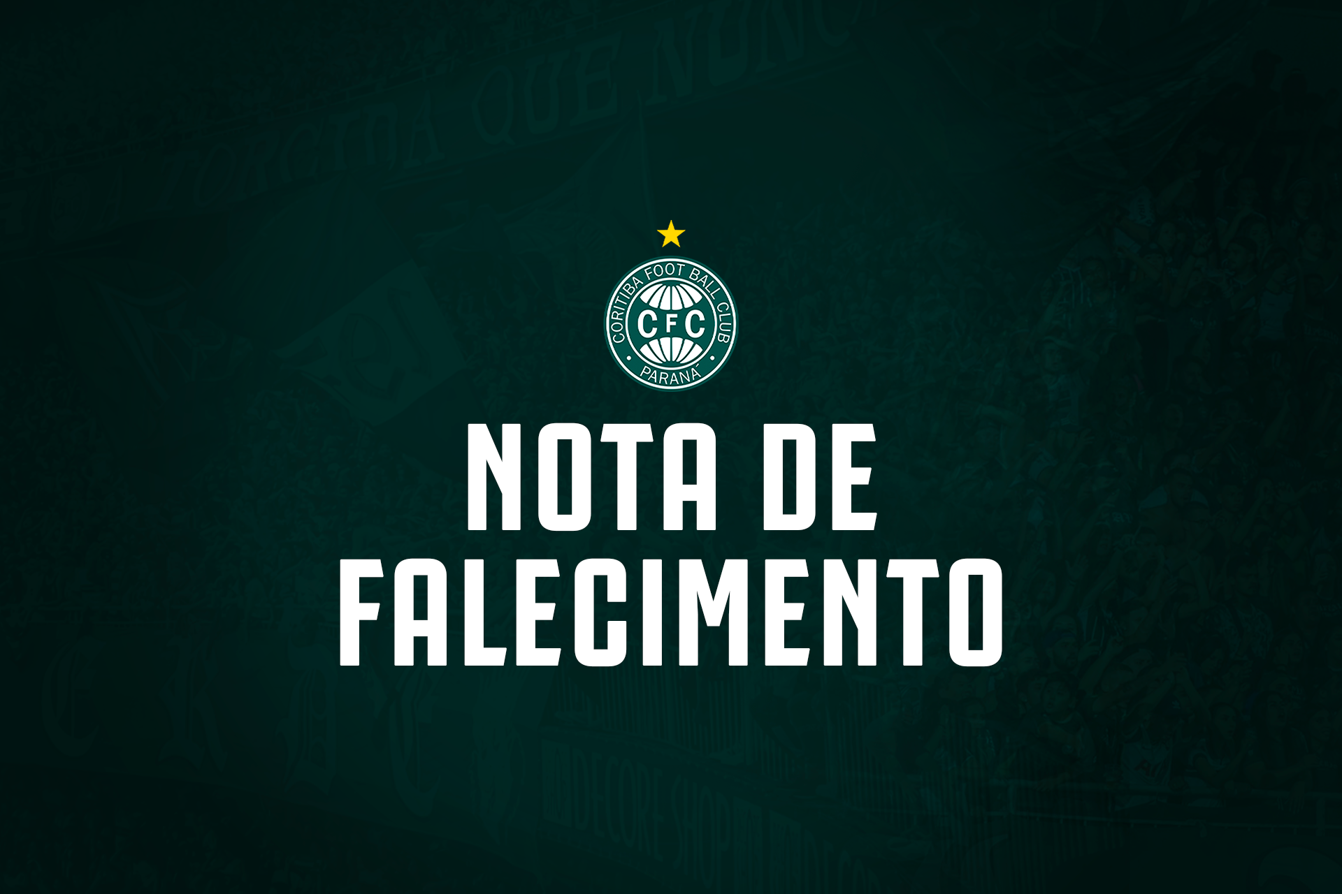 Nota de falecimento